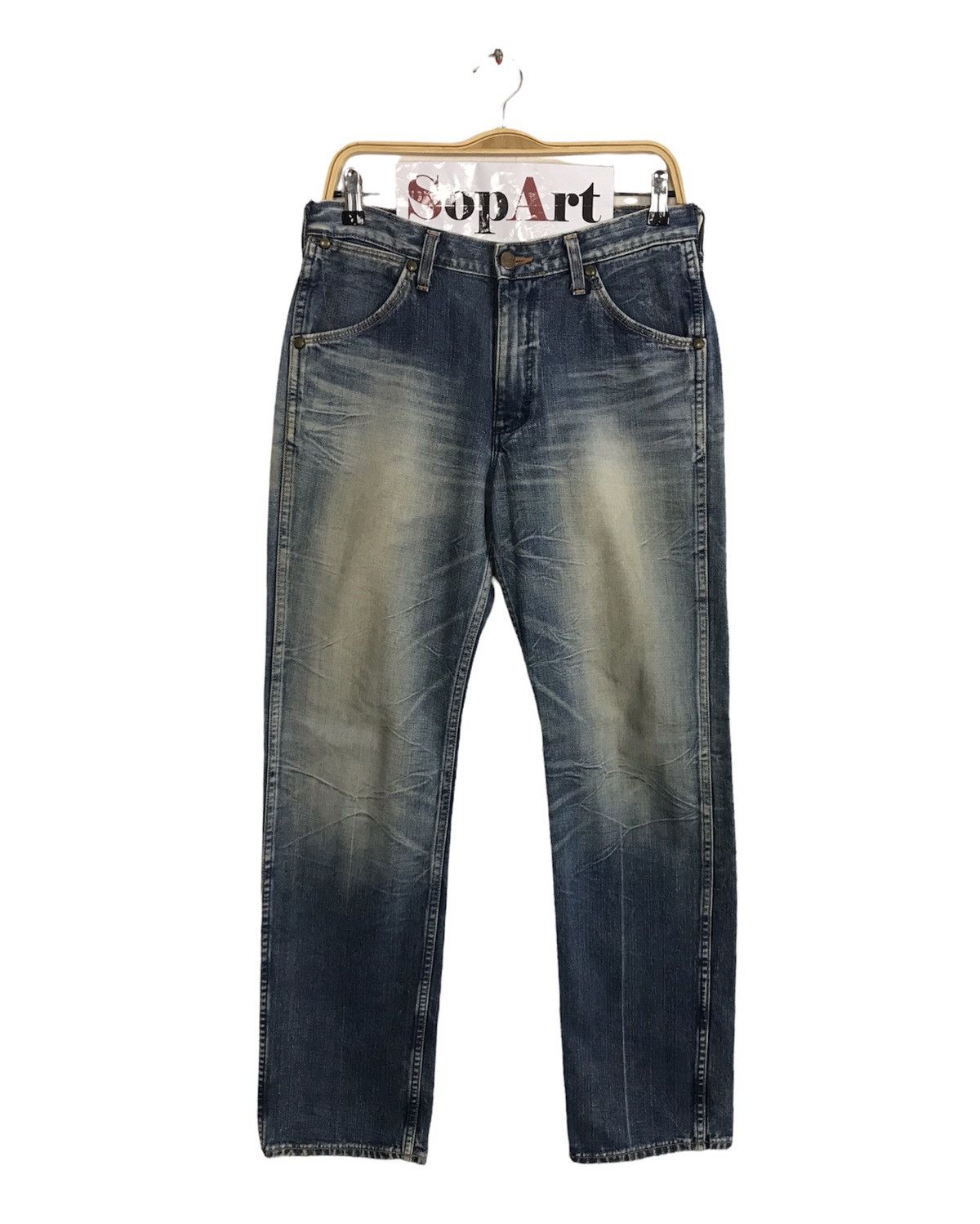 Vintage × Wrangler Vintage Wrangler Authentic Western Jeans Style Size US 31 - 1 Thumbnail