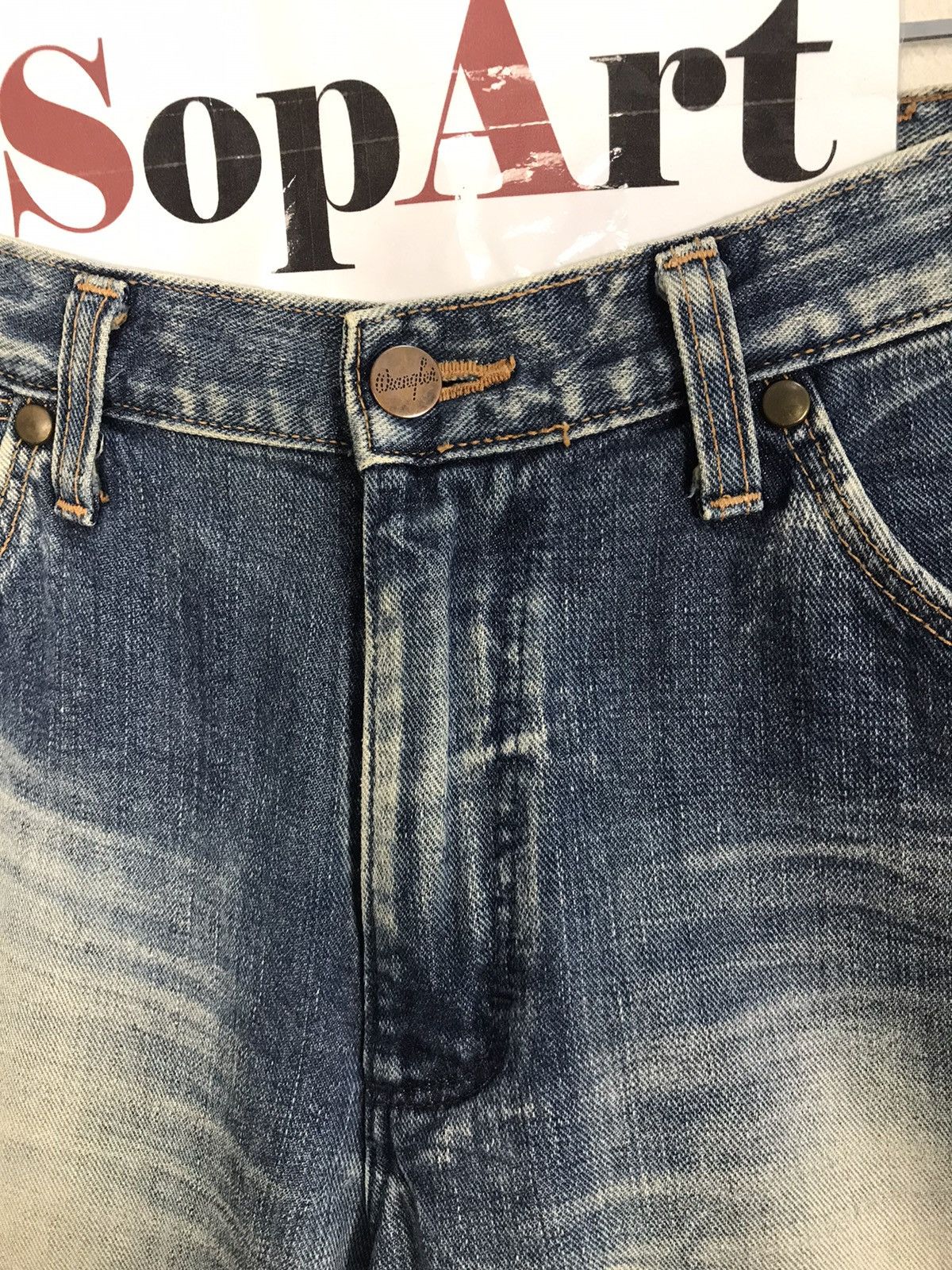 Vintage × Wrangler Vintage Wrangler Authentic Western Jeans Style Size US 31 - 6 Thumbnail
