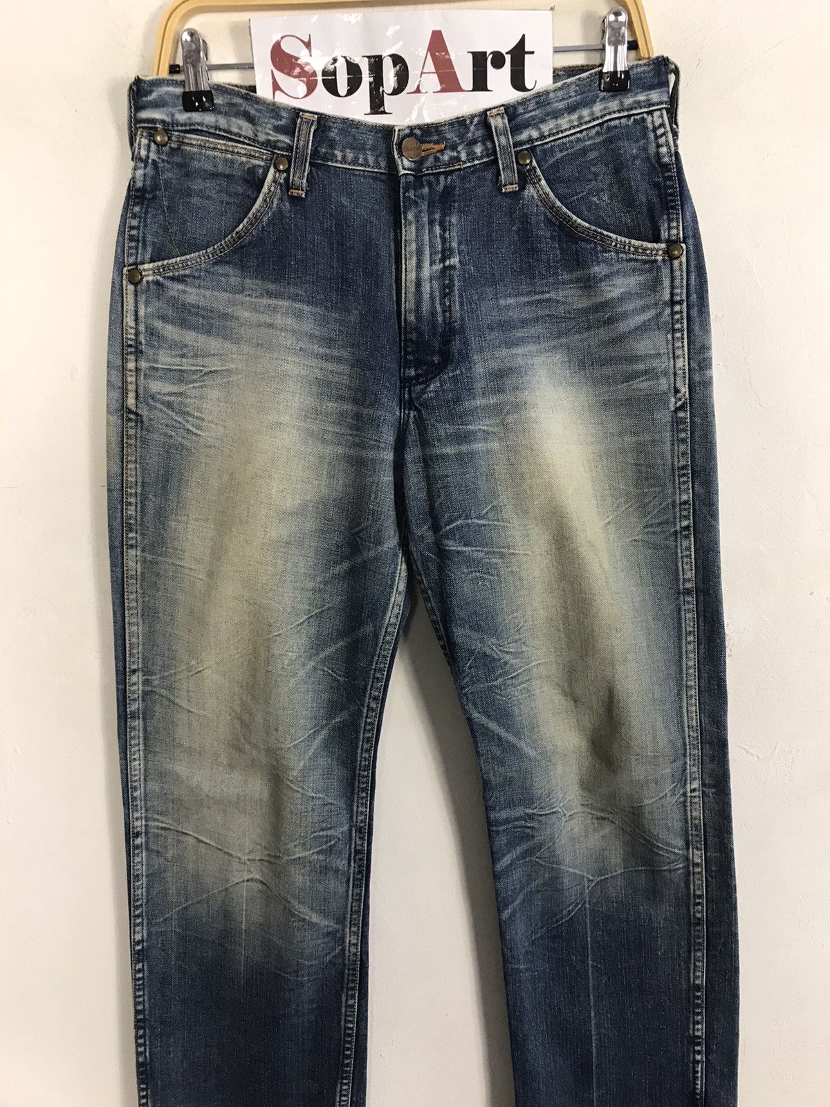 Vintage × Wrangler Vintage Wrangler Authentic Western Jeans Style Size US 31 - 3 Thumbnail