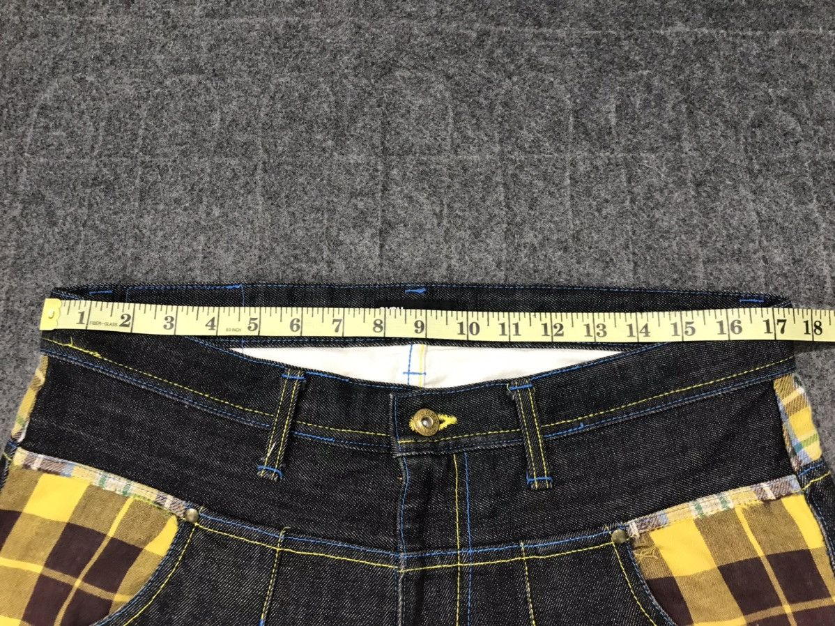 Japanese Brand Vintage Concave Attempt Design Plaid Pocket Style Size US 35 - 18 Thumbnail