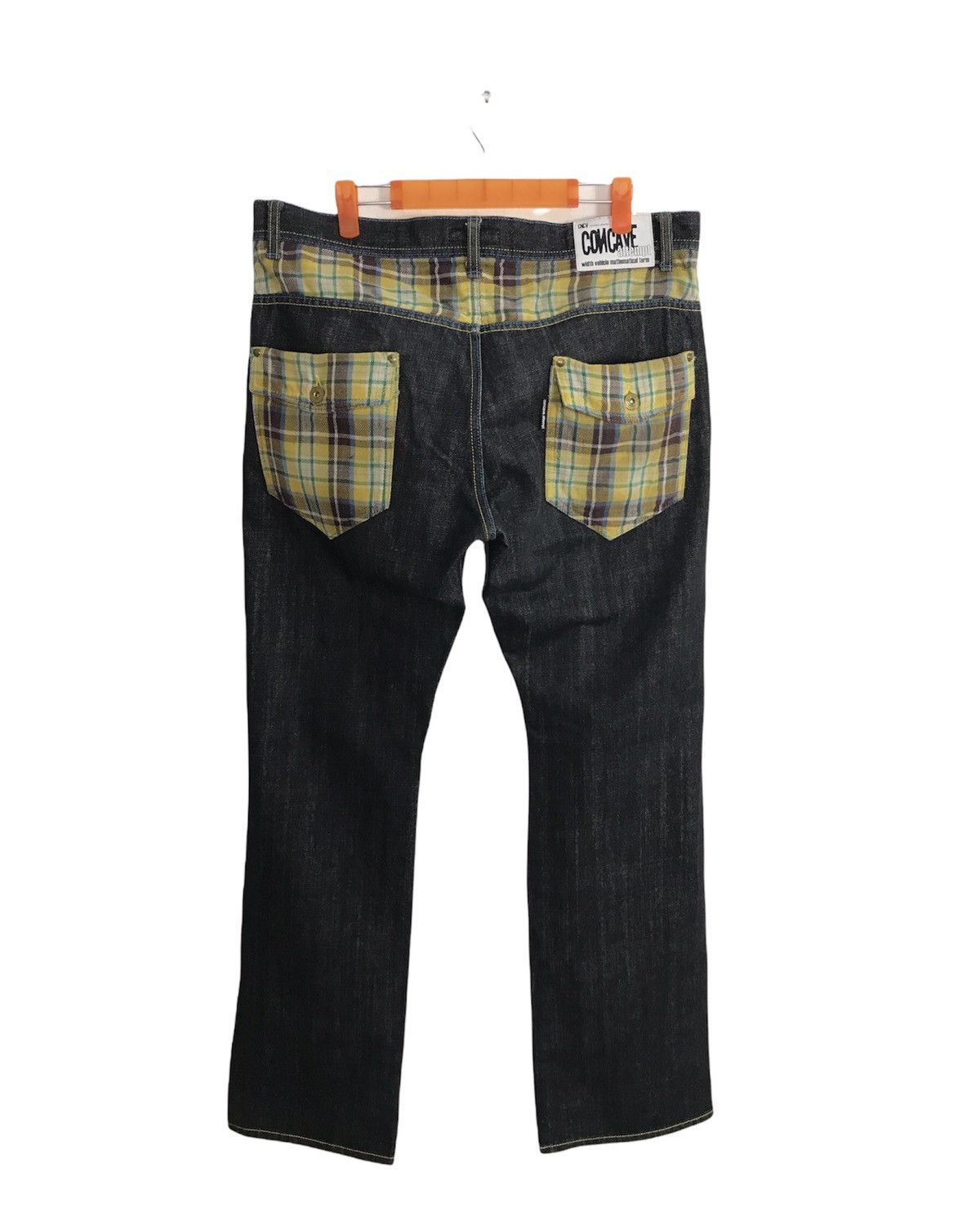 Japanese Brand Vintage Concave Attempt Design Plaid Pocket Style Size US 35 - 2 Thumbnail