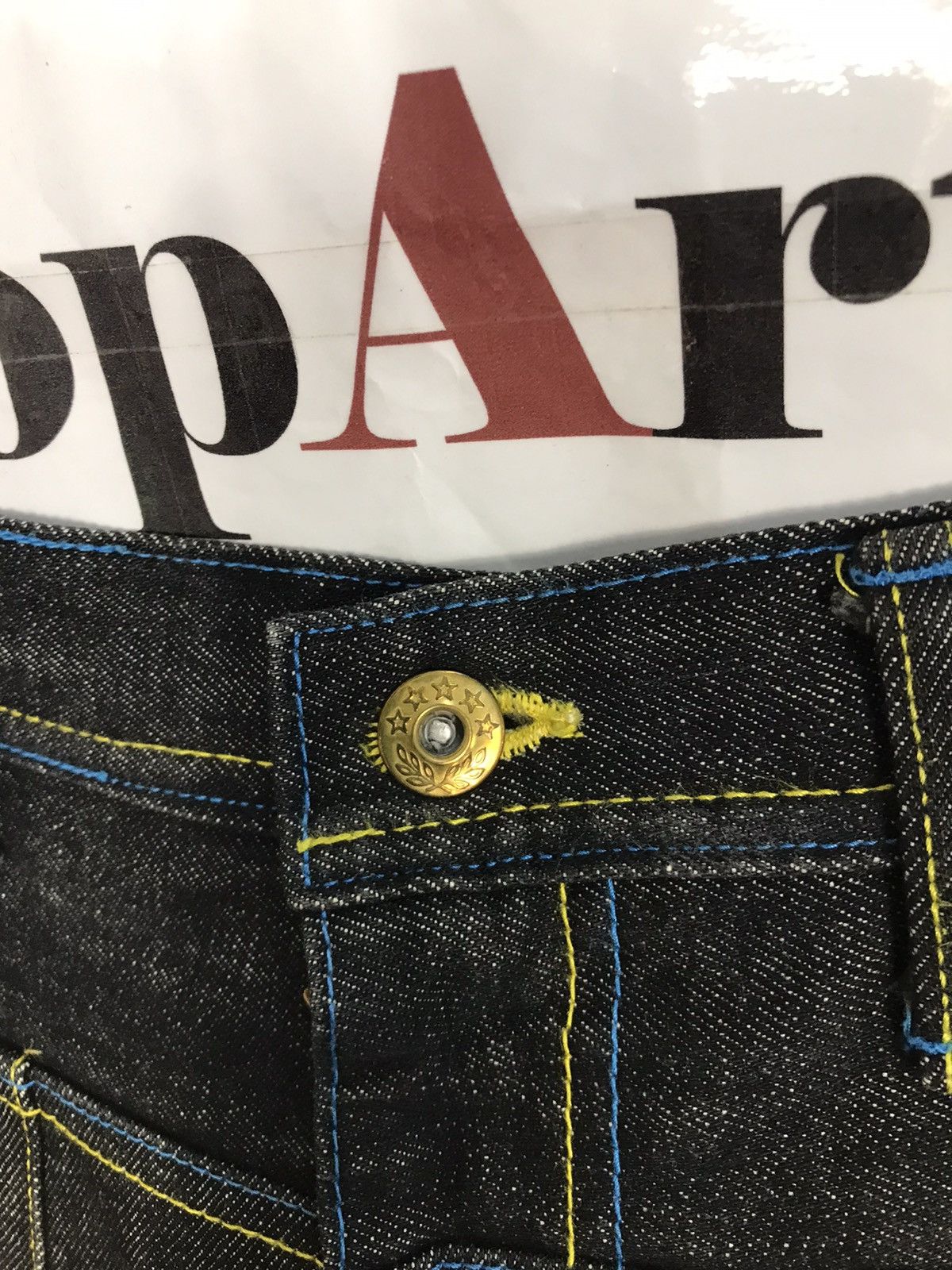 Japanese Brand Vintage Concave Attempt Design Plaid Pocket Style Size US 35 - 8 Thumbnail