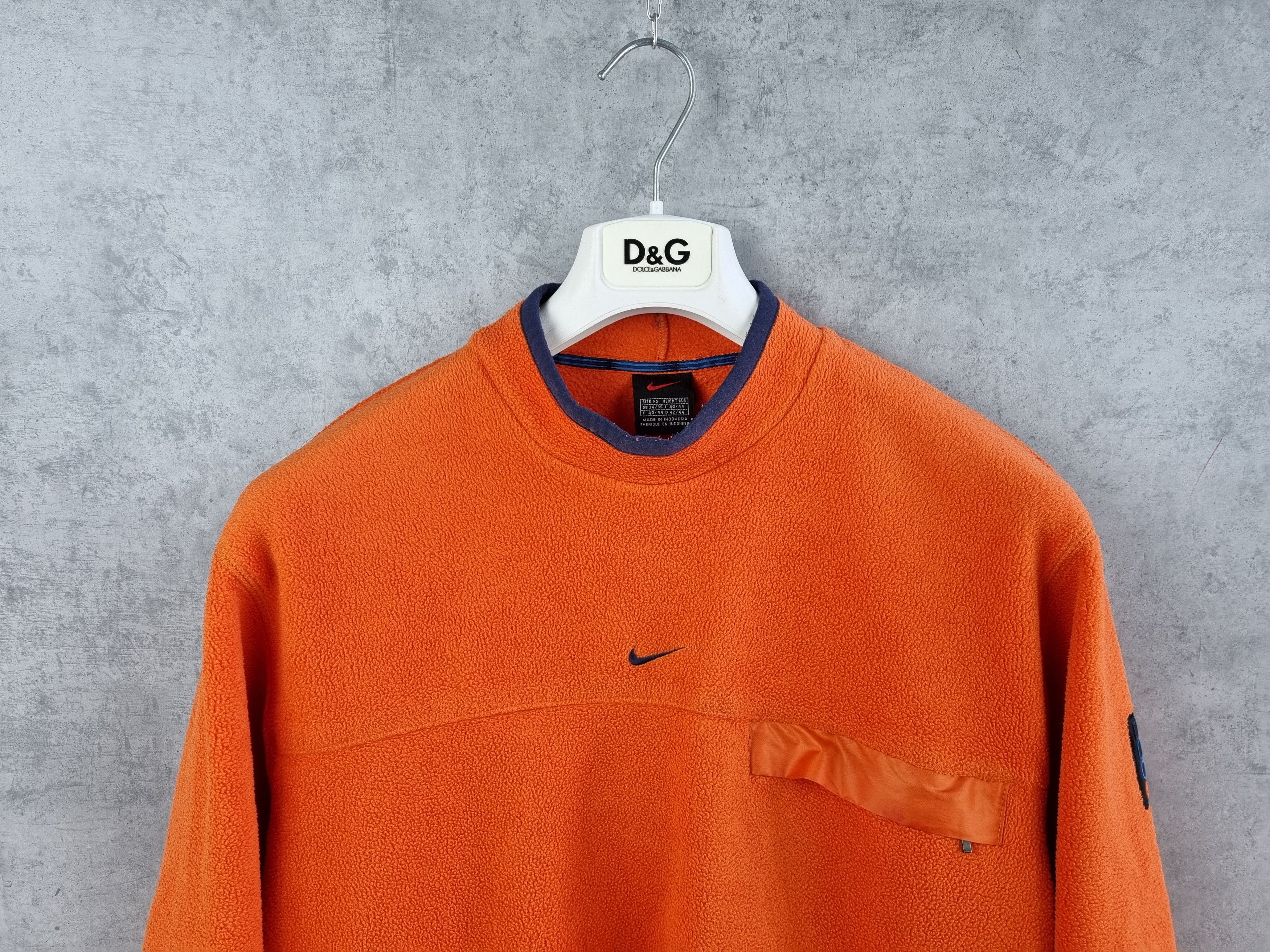 Nike × Nike ACG 1999 NIKE Center Swoosh Rare Vintage Fleece Sweater Size US XS / EU 42 / 0 - 2 Thumbnail