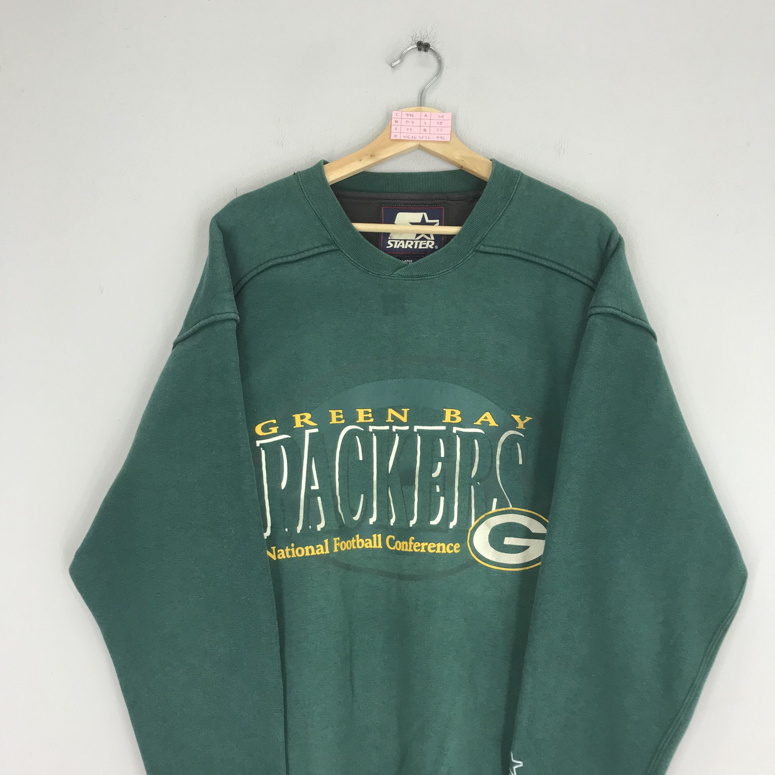 NFL Vintage 90s Green Bay Packers Sportswear NFL Embroidery Logo Size US L / EU 52-54 / 3 - 3 Thumbnail
