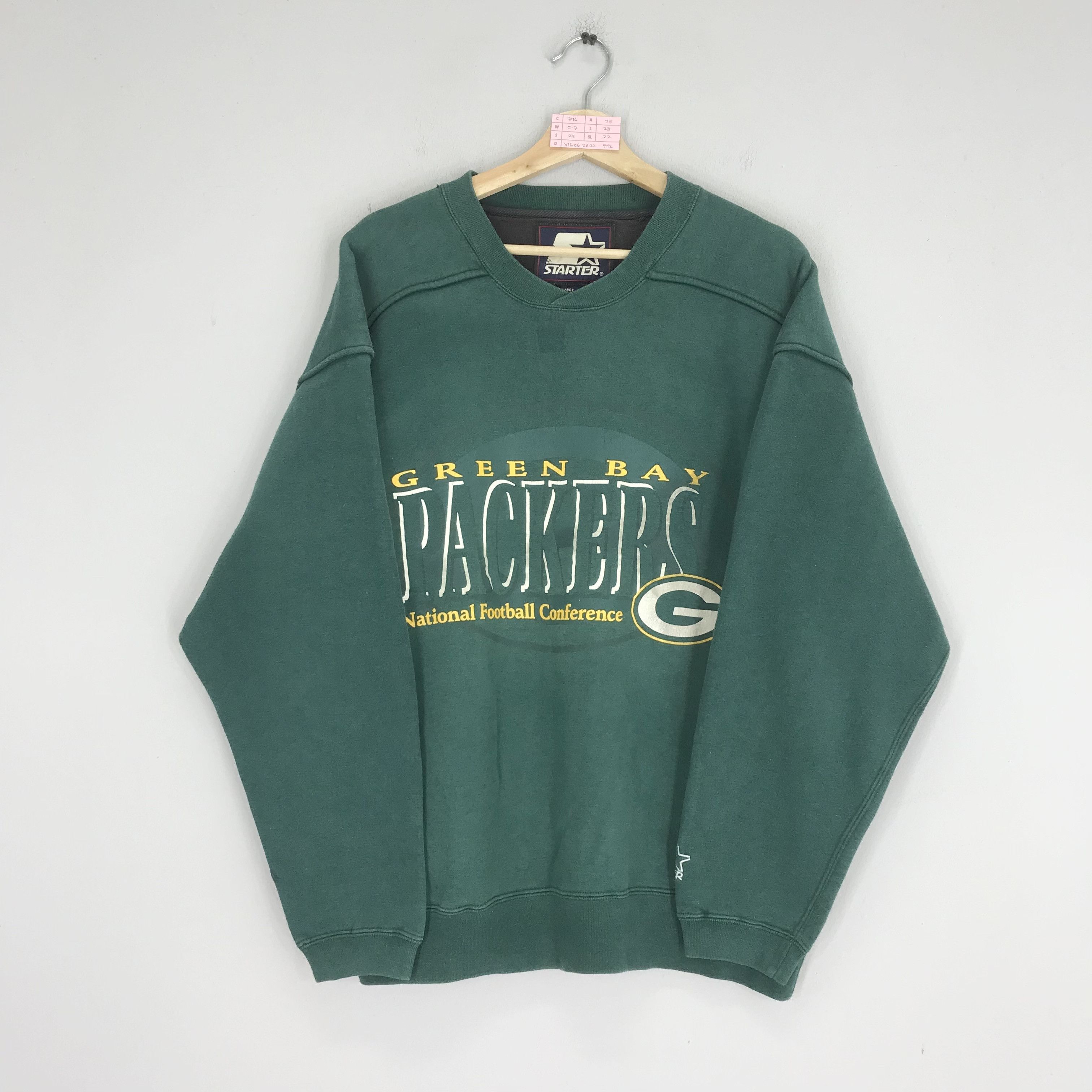 NFL Vintage 90s Green Bay Packers Sportswear NFL Embroidery Logo Size US L / EU 52-54 / 3 - 1 Thumbnail