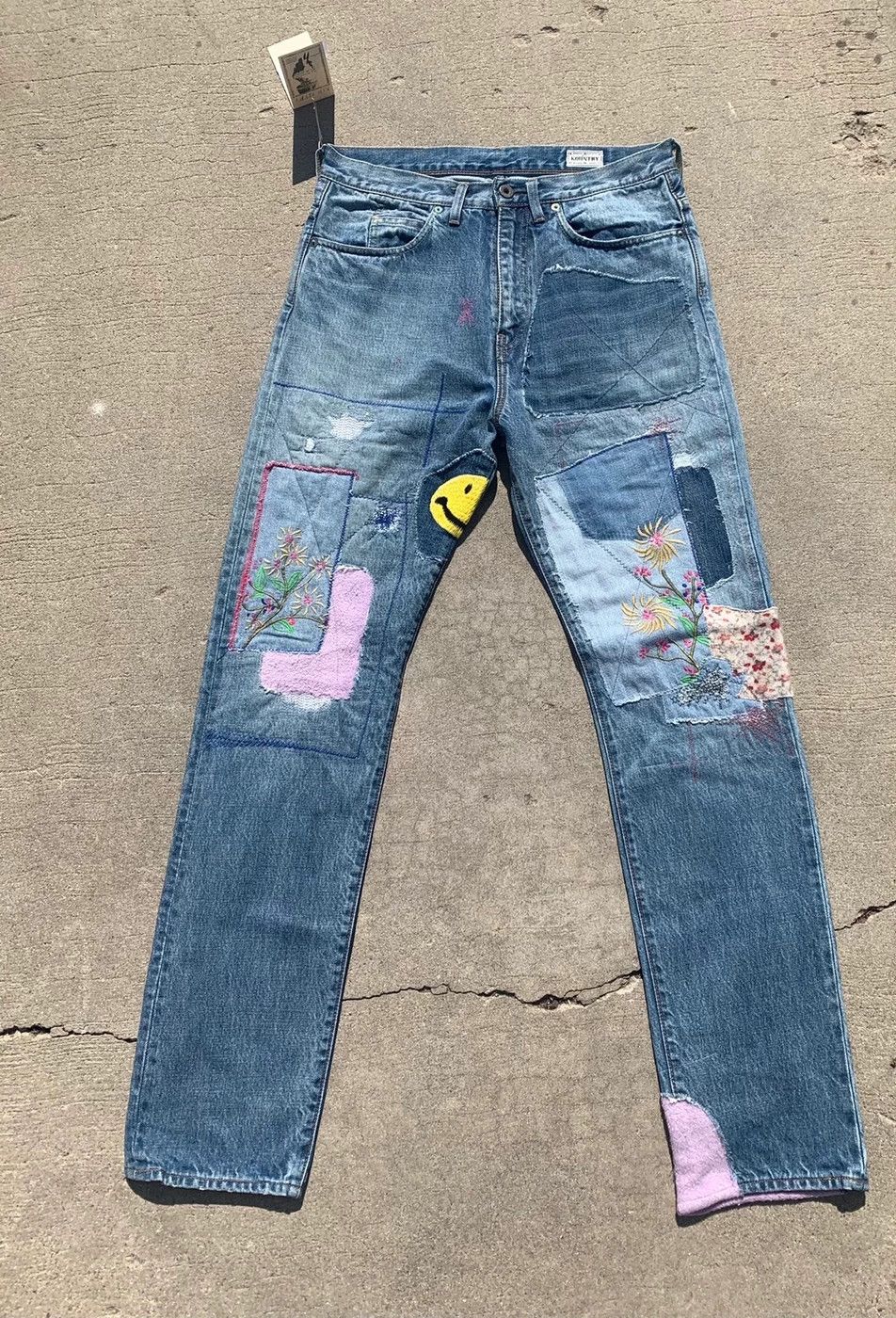 Kapital Kapital Patchwork Jeans GRAIL Size US 34 / EU 50 - 1 Thumbnail
