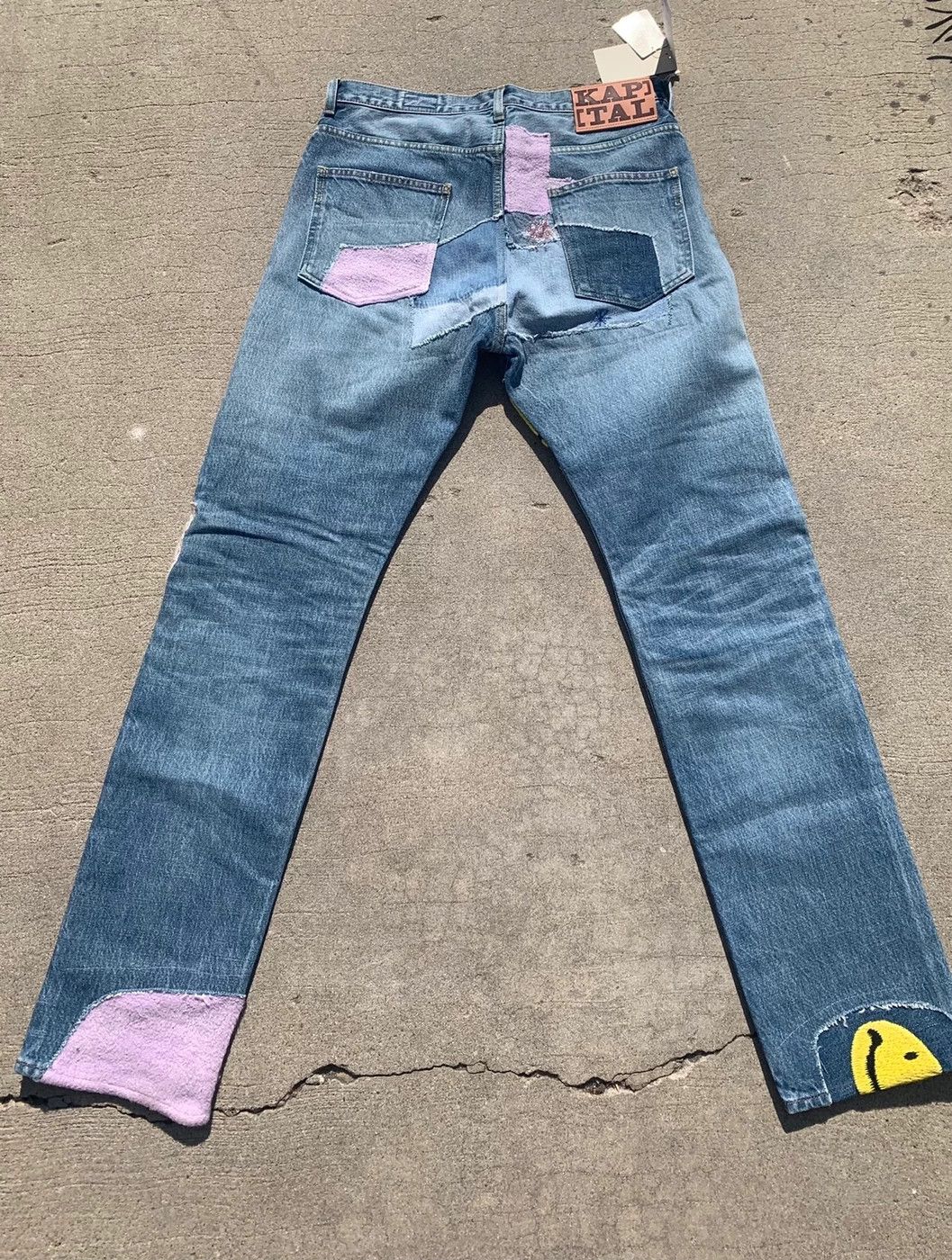 Kapital Kapital Patchwork Jeans GRAIL Size US 34 / EU 50 - 3 Thumbnail