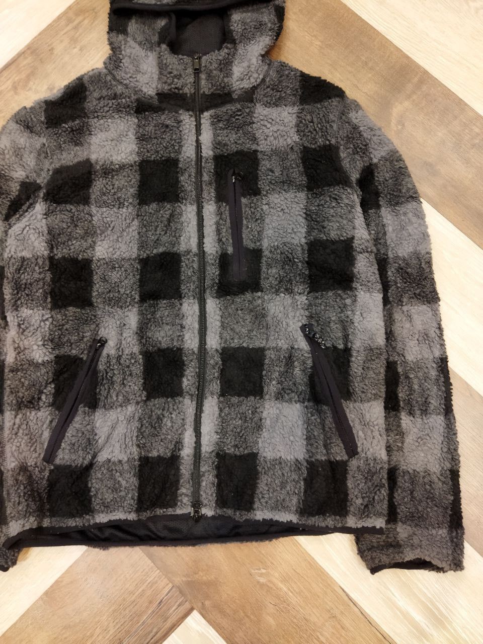 Japanese Brand Camp7 Japan Sherpa Fleece Hoodie Size US XL / EU 56 / 4 - 5 Thumbnail