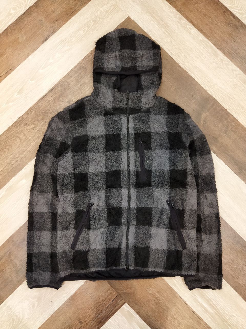 Japanese Brand Camp7 Japan Sherpa Fleece Hoodie Size US XL / EU 56 / 4 - 3 Thumbnail