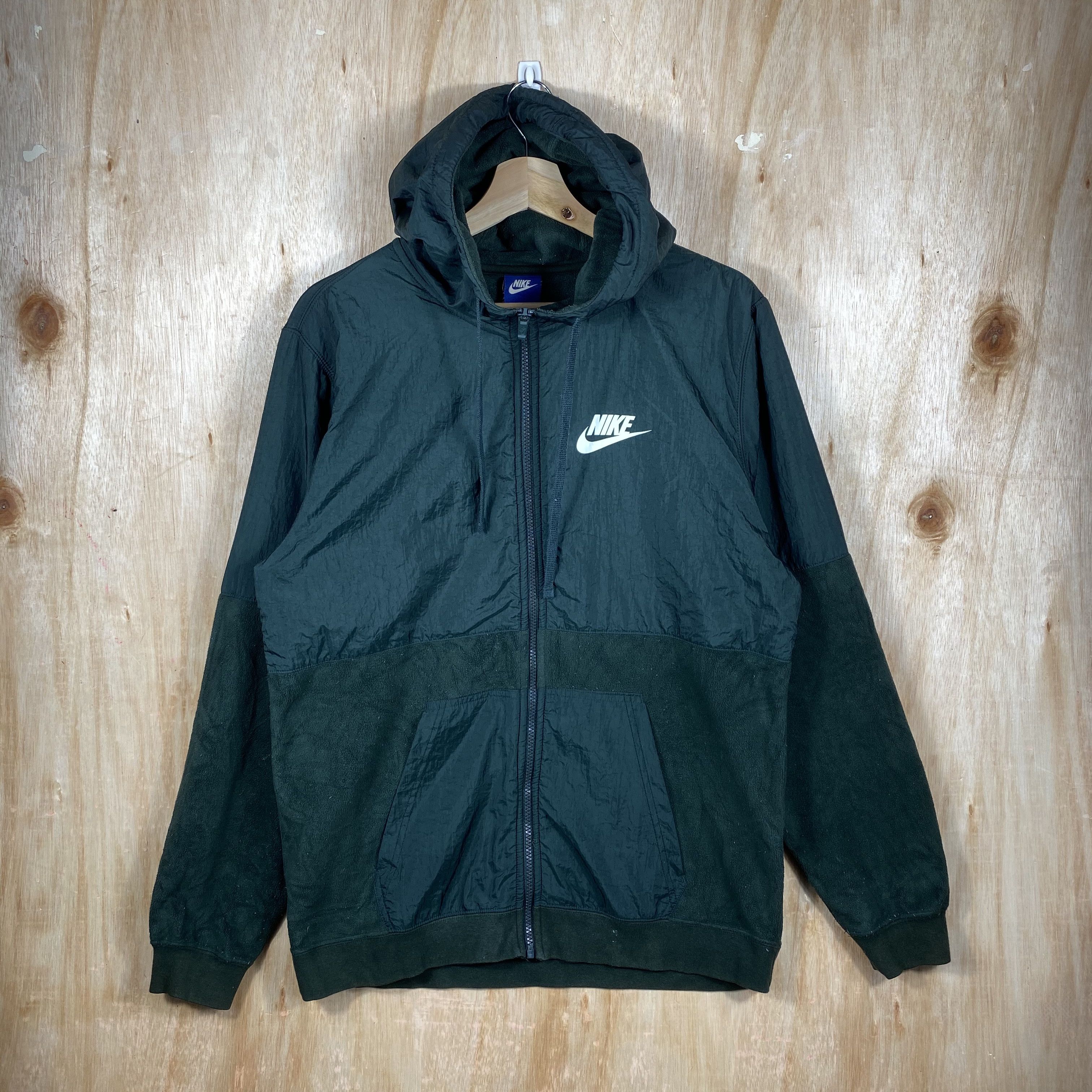 Nike Nike Sherpa Fleece Hoodies Sweater Size US L / EU 52-54 / 3 - 1 Thumbnail