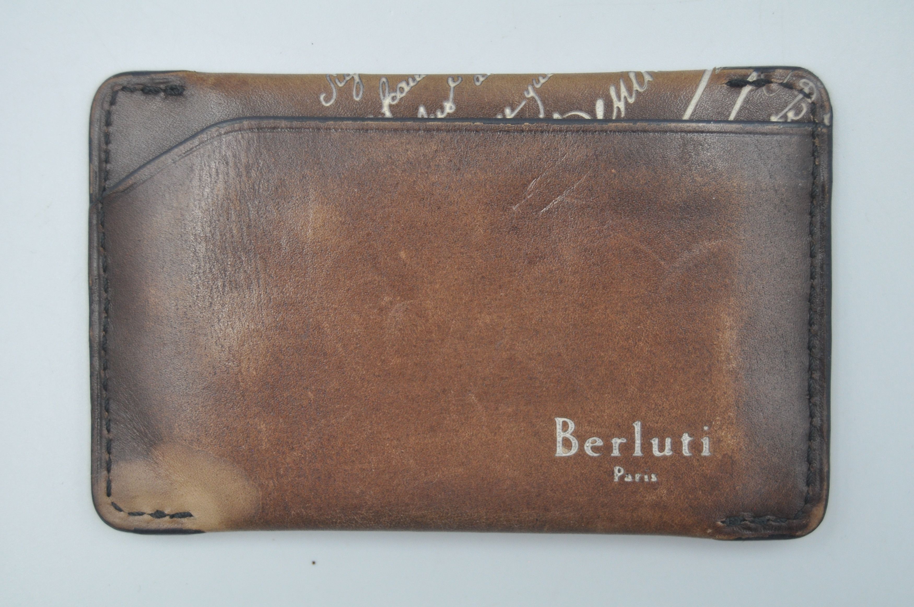 Berluti Berluti - Scritto Card Holder Size ONE SIZE - 1 Thumbnail