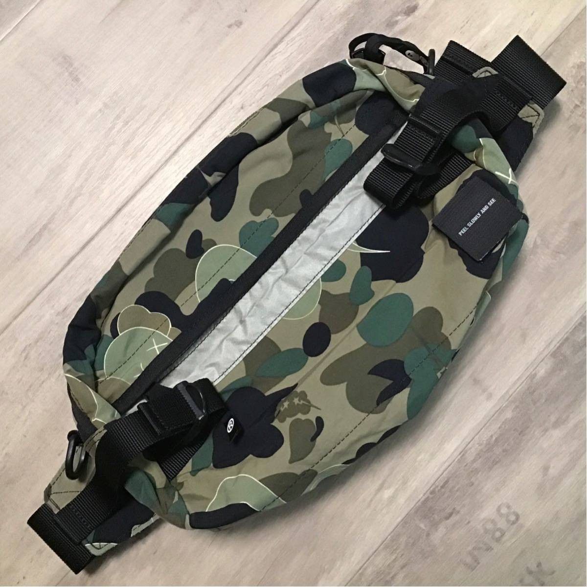 Bape × Kaws BAPE × kaws waist bag bendy 1st camo a bathing ape NIGO Size ONE SIZE - 1 Thumbnail