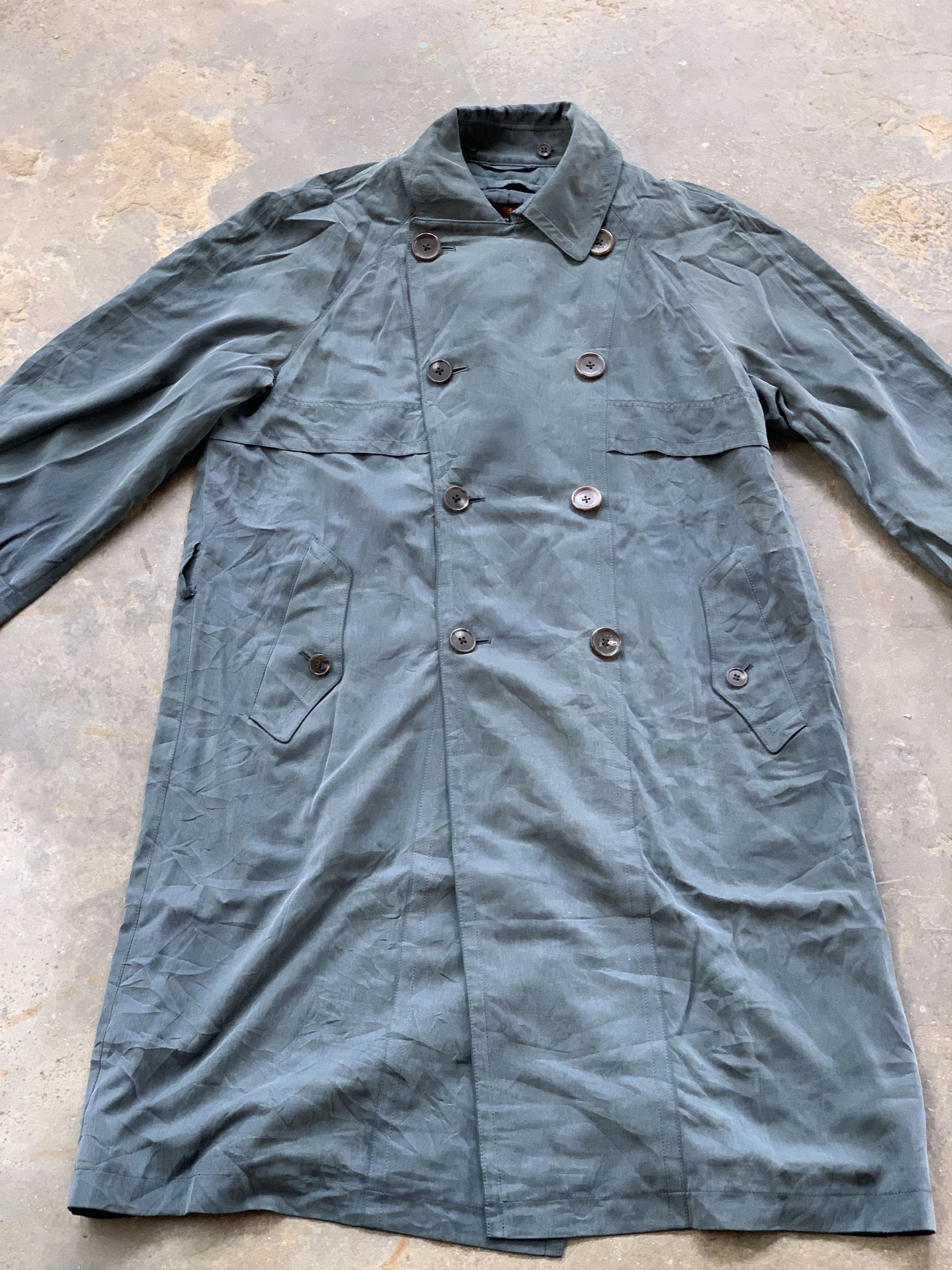 Balenciaga Vintage Balenciaga Trenchcoat Size S / US 4 / IT 40 - 4 Thumbnail