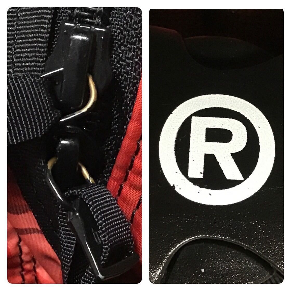 Bape × Nigo BAPE waist bag fire camo red a bathing ape flame NIGO Size ONE SIZE - 7 Thumbnail