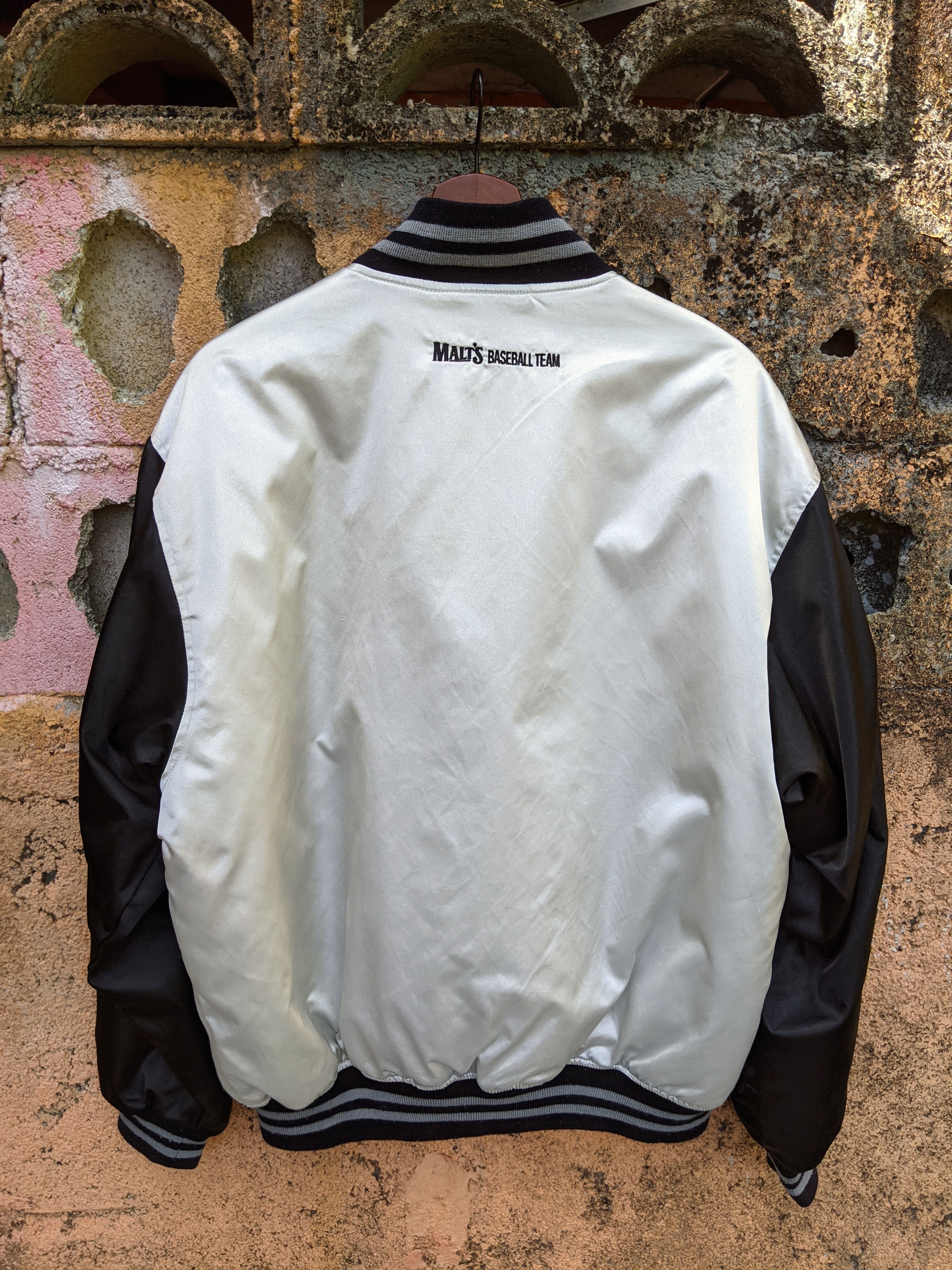MLB Vintage Malt Team Baseball Jacket/Size L Size US L / EU 52-54 / 3 - 2 Thumbnail