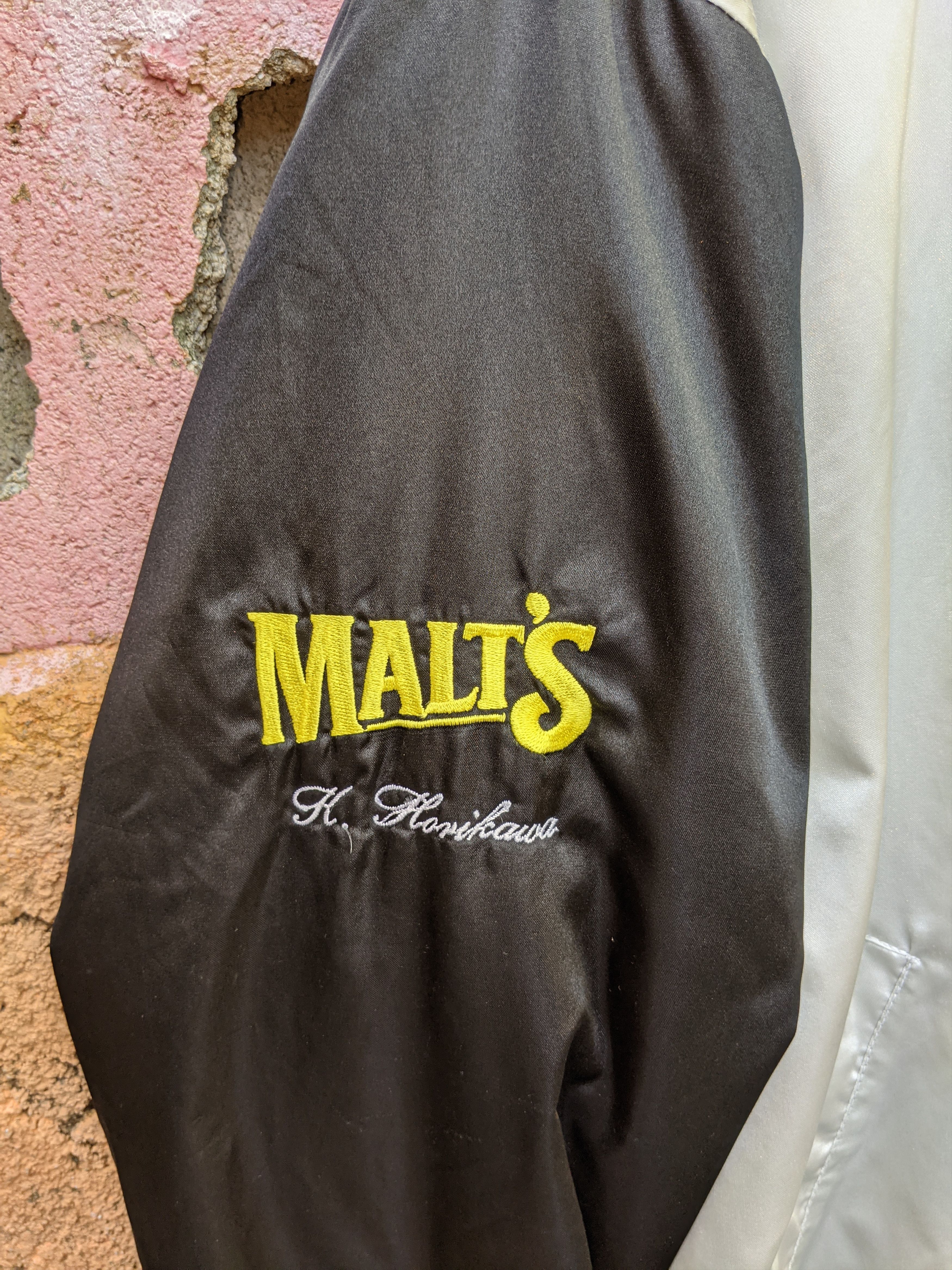 MLB Vintage Malt Team Baseball Jacket/Size L Size US L / EU 52-54 / 3 - 5 Thumbnail