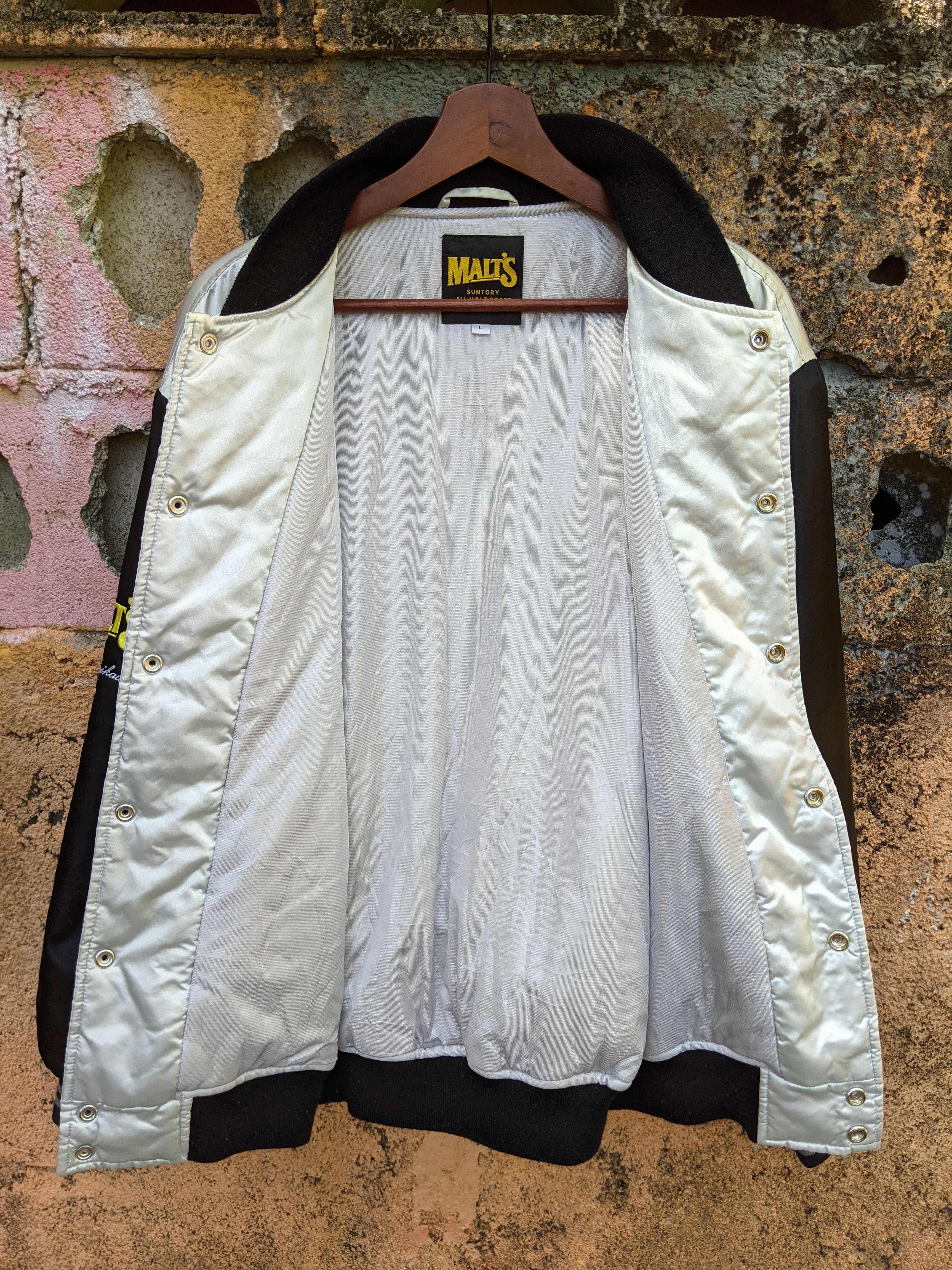 MLB Vintage Malt Team Baseball Jacket/Size L Size US L / EU 52-54 / 3 - 3 Thumbnail