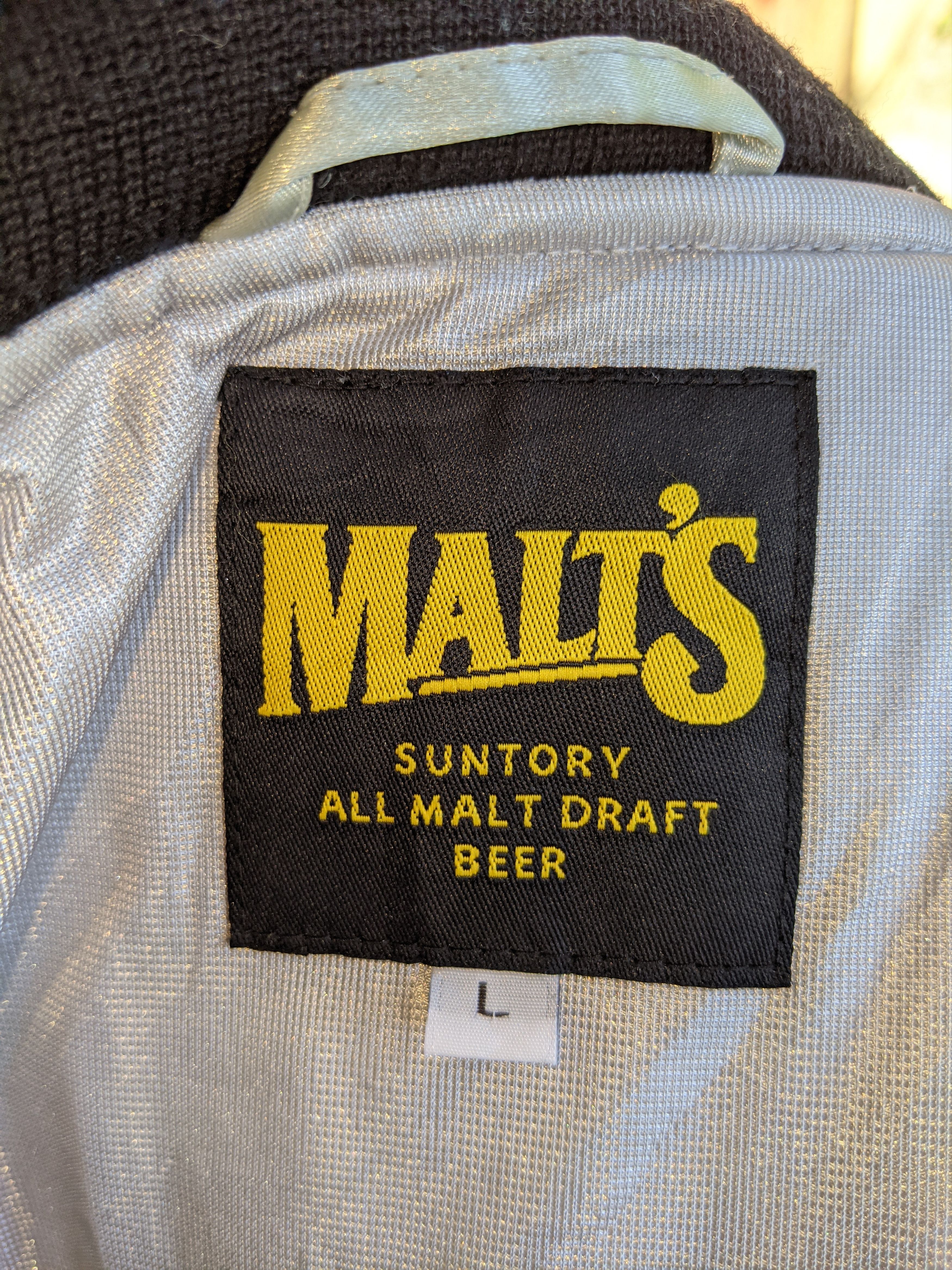 MLB Vintage Malt Team Baseball Jacket/Size L Size US L / EU 52-54 / 3 - 7 Thumbnail