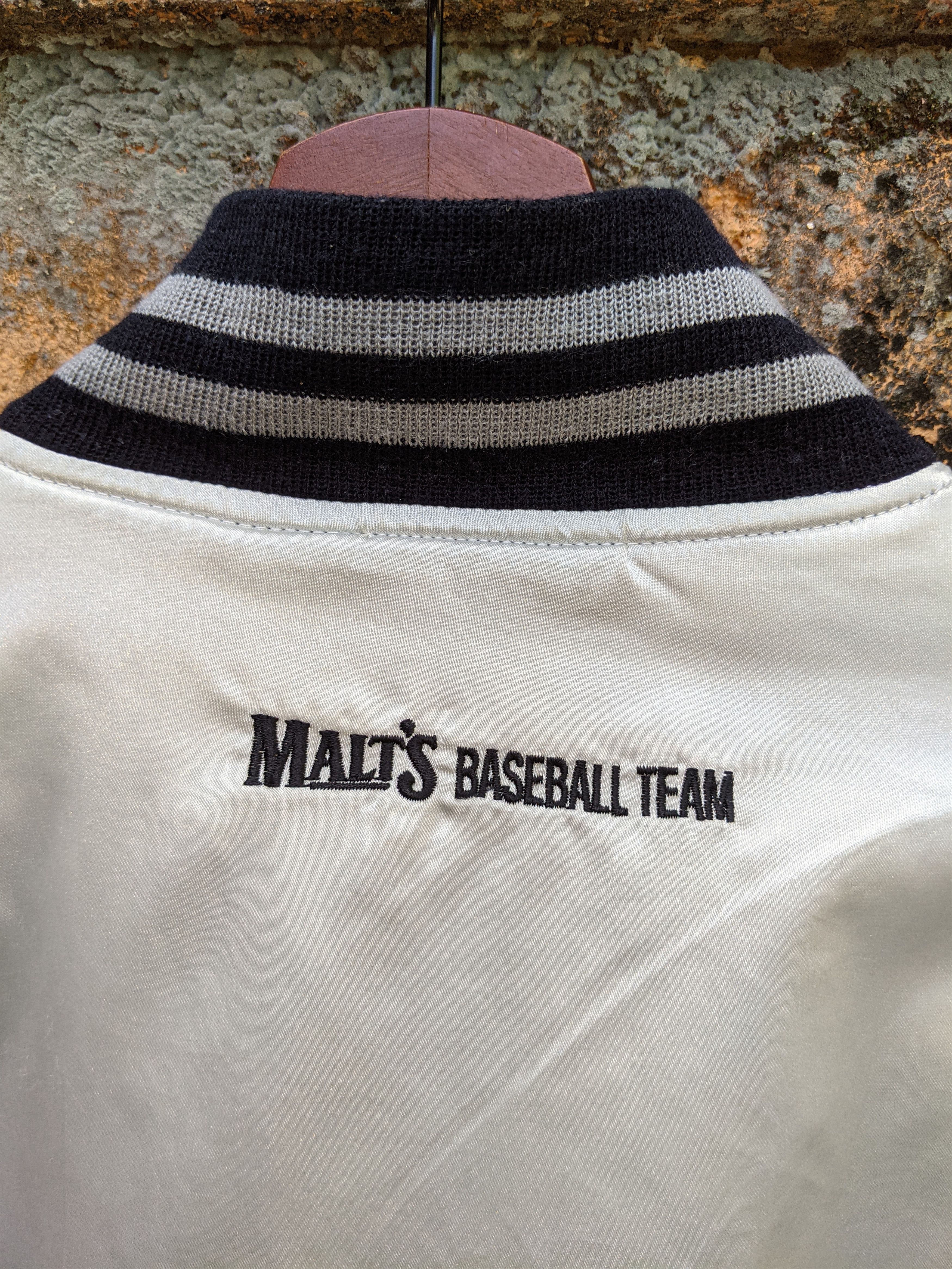 MLB Vintage Malt Team Baseball Jacket/Size L Size US L / EU 52-54 / 3 - 6 Thumbnail