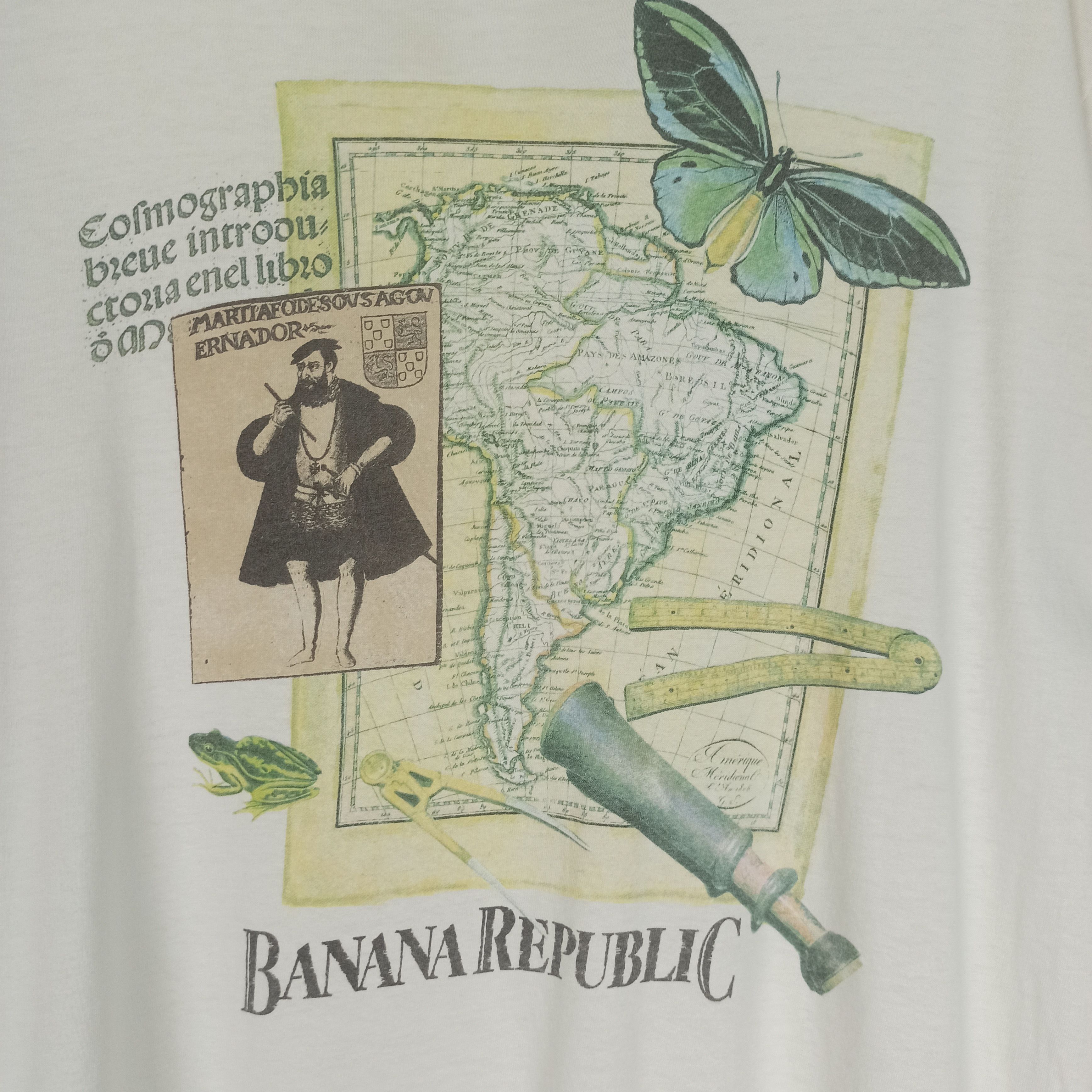 Banana Republic 🔥Rare🔥 Banana Republic Nice design Tshirt Size US L / EU 52-54 / 3 - 2 Thumbnail