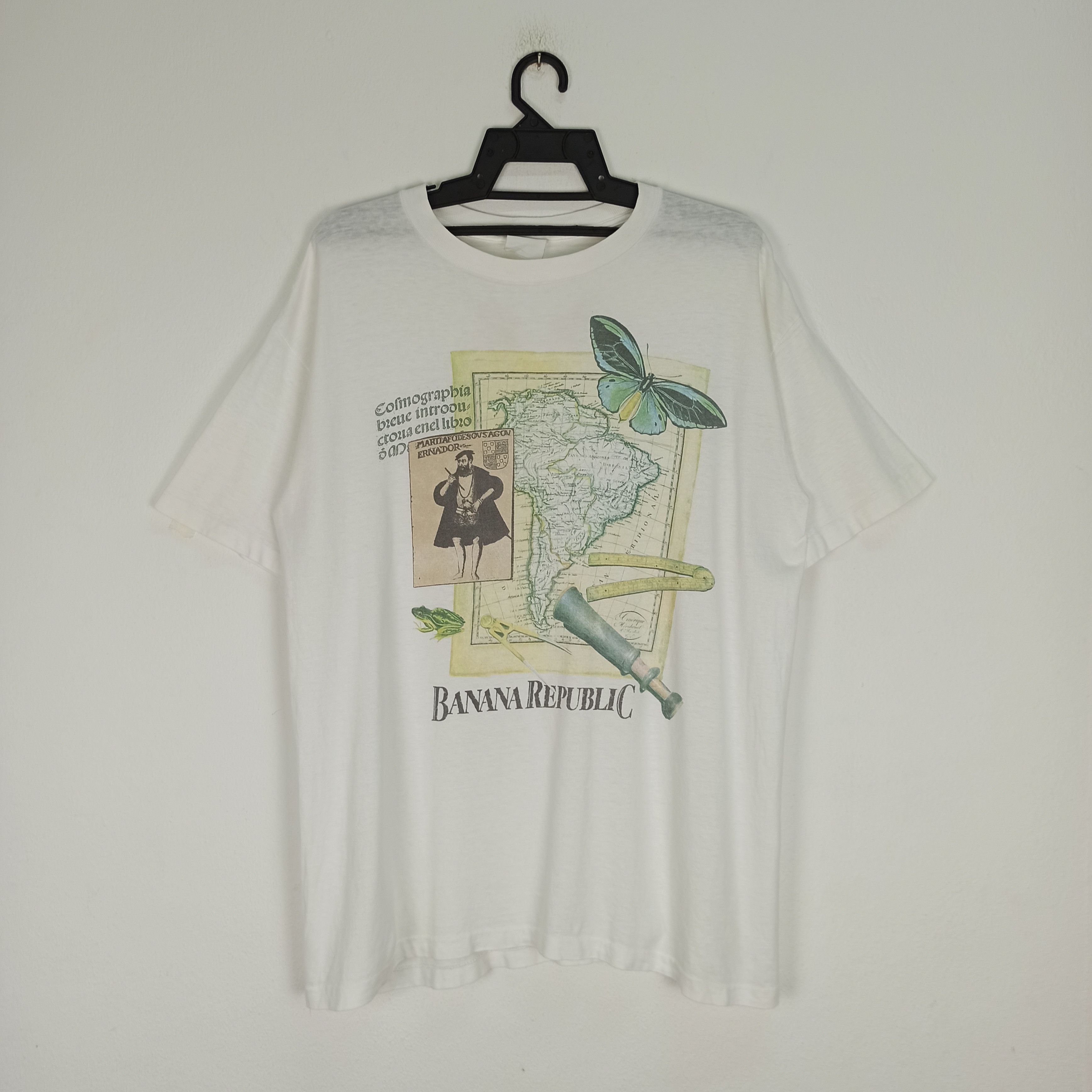 Banana Republic 🔥Rare🔥 Banana Republic Nice design Tshirt Size US L / EU 52-54 / 3 - 1 Thumbnail