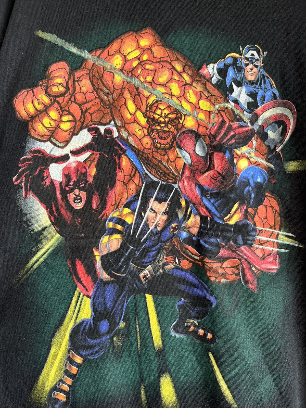 Vintage Marvel ft19 Size US XL / EU 56 / 4 - 3 Thumbnail