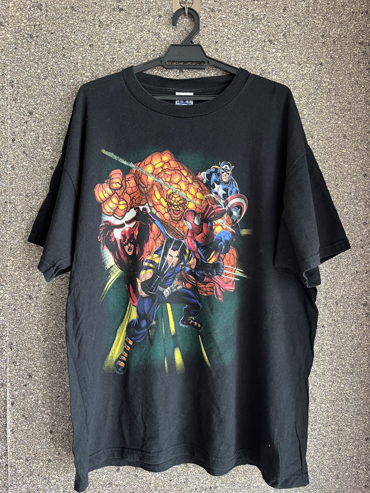 Vintage Marvel ft19 Size US XL / EU 56 / 4 - 1 Thumbnail