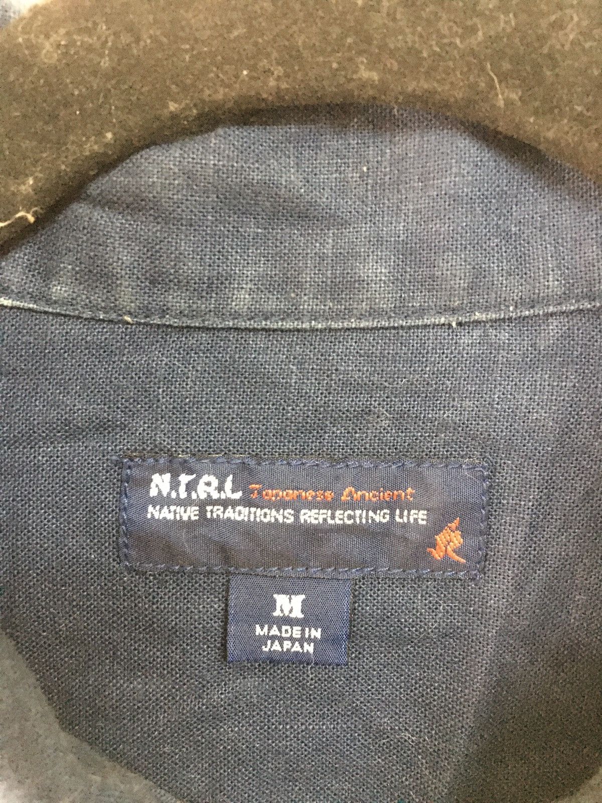 Japanese Brand Vintage N.T.R.L japanese Ancient Koi Fish Long Sleeve Size US M / EU 48-50 / 2 - 10 Thumbnail