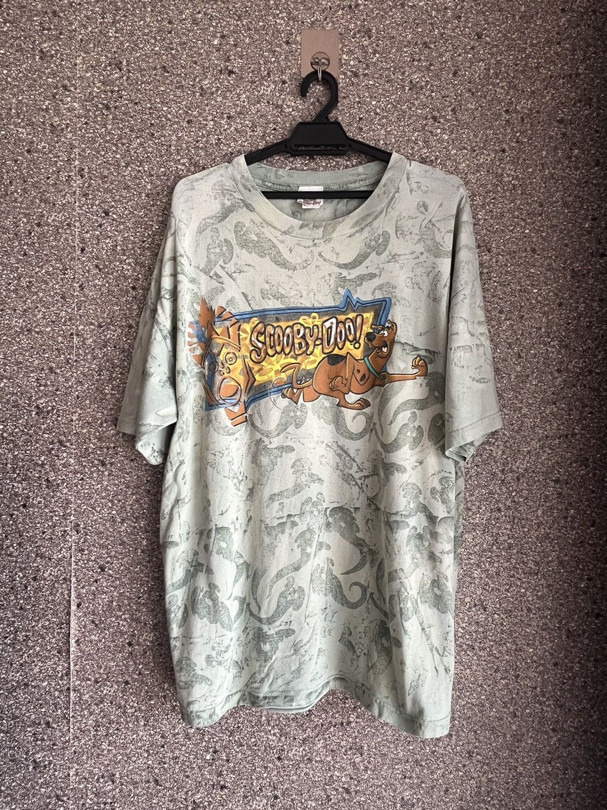 image of Cartoon Network x Vintage Scooby Doo Ft19 in Green, Men's (Size Large)