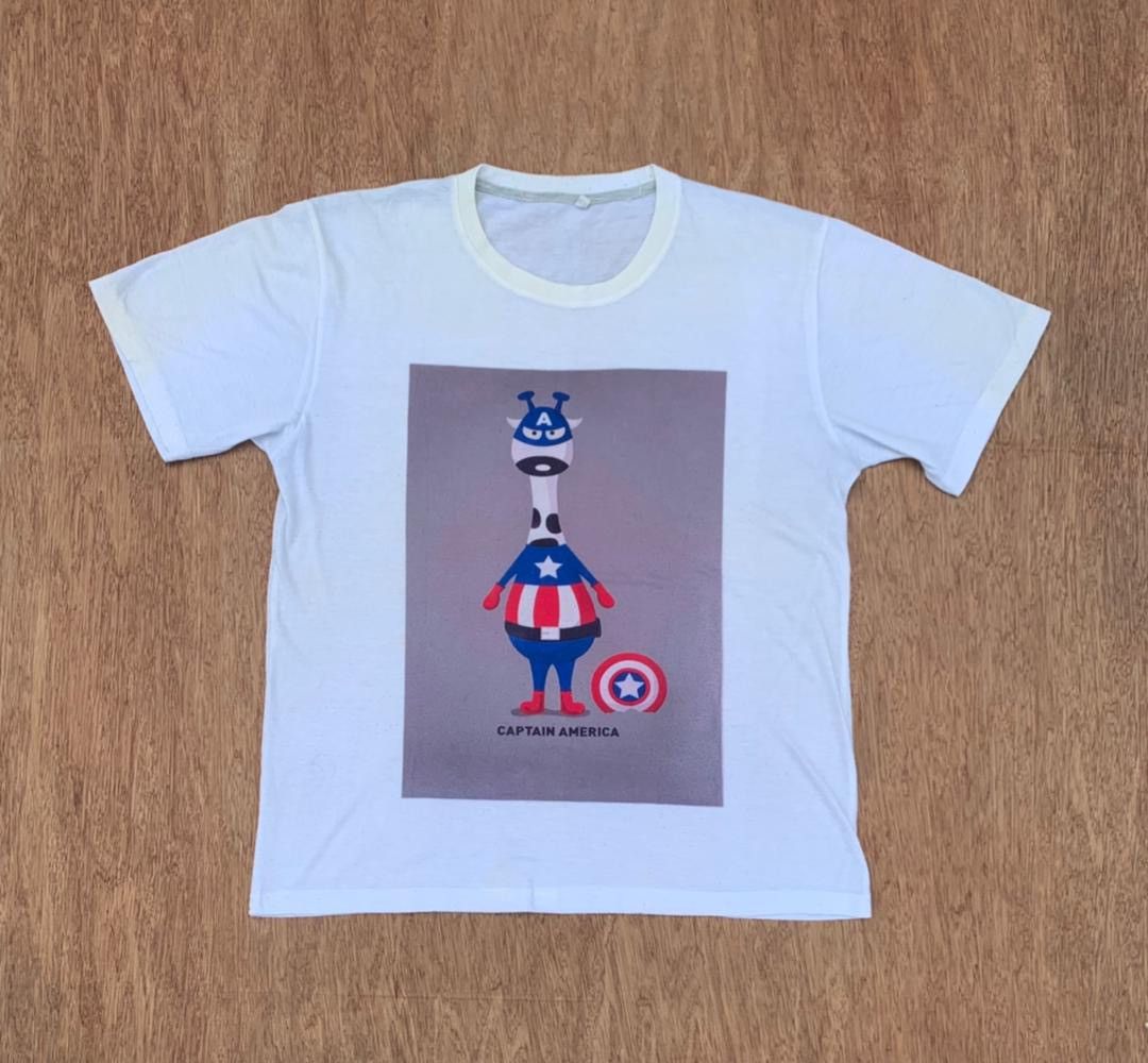 Vintage Tee D - 19 captain america