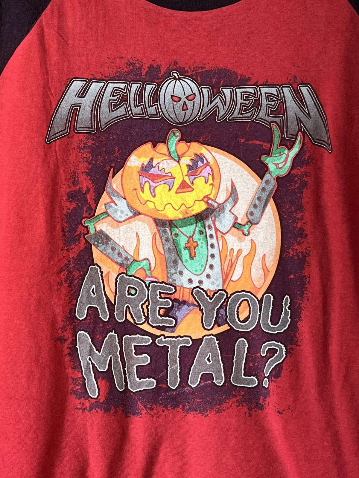 Vintage Helloween ft68 Size US L / EU 52-54 / 3 - 3 Thumbnail