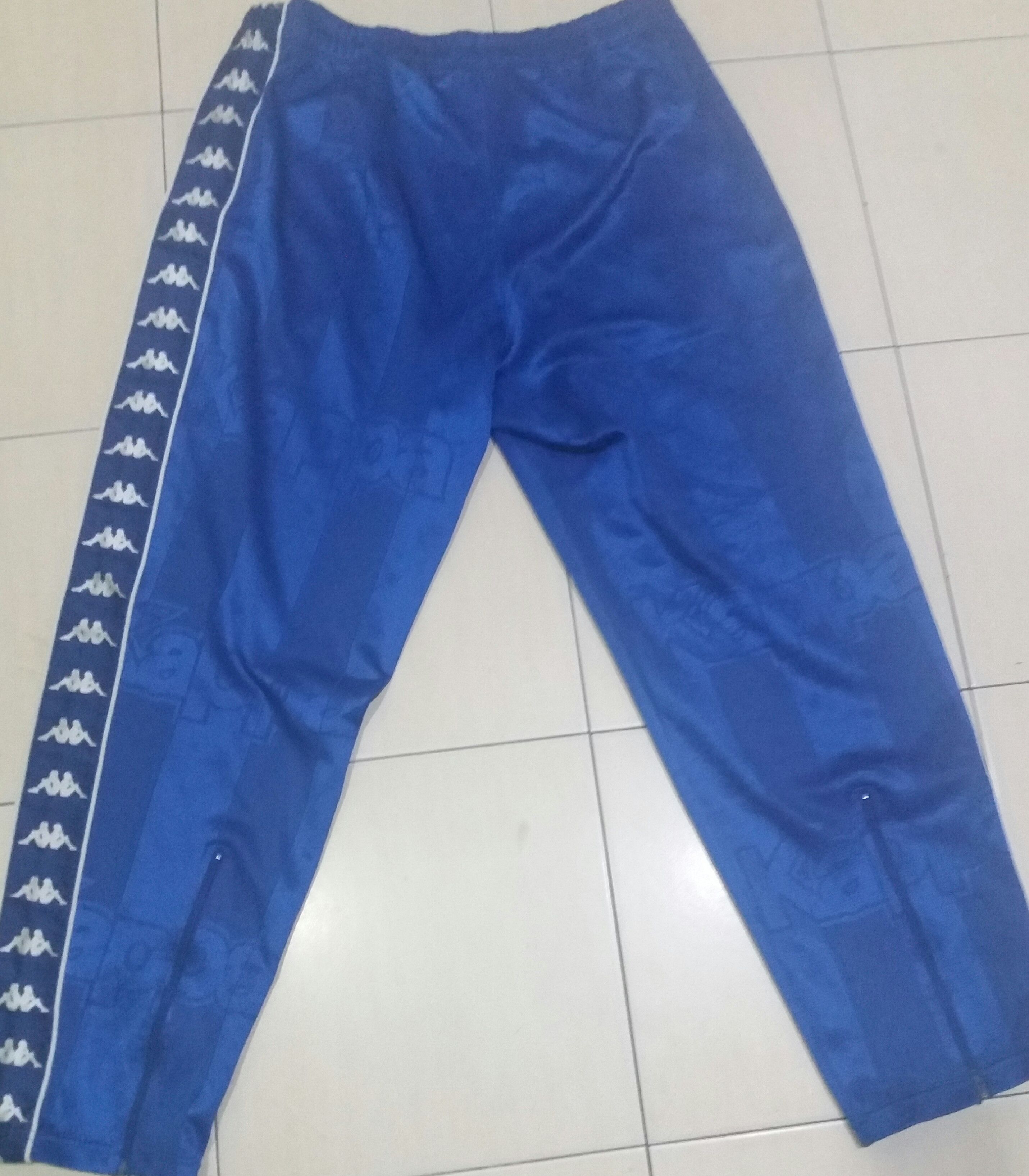 Kappa 90s kappa sidetape vintage tracksuit pants Size US 35 - 5 Thumbnail