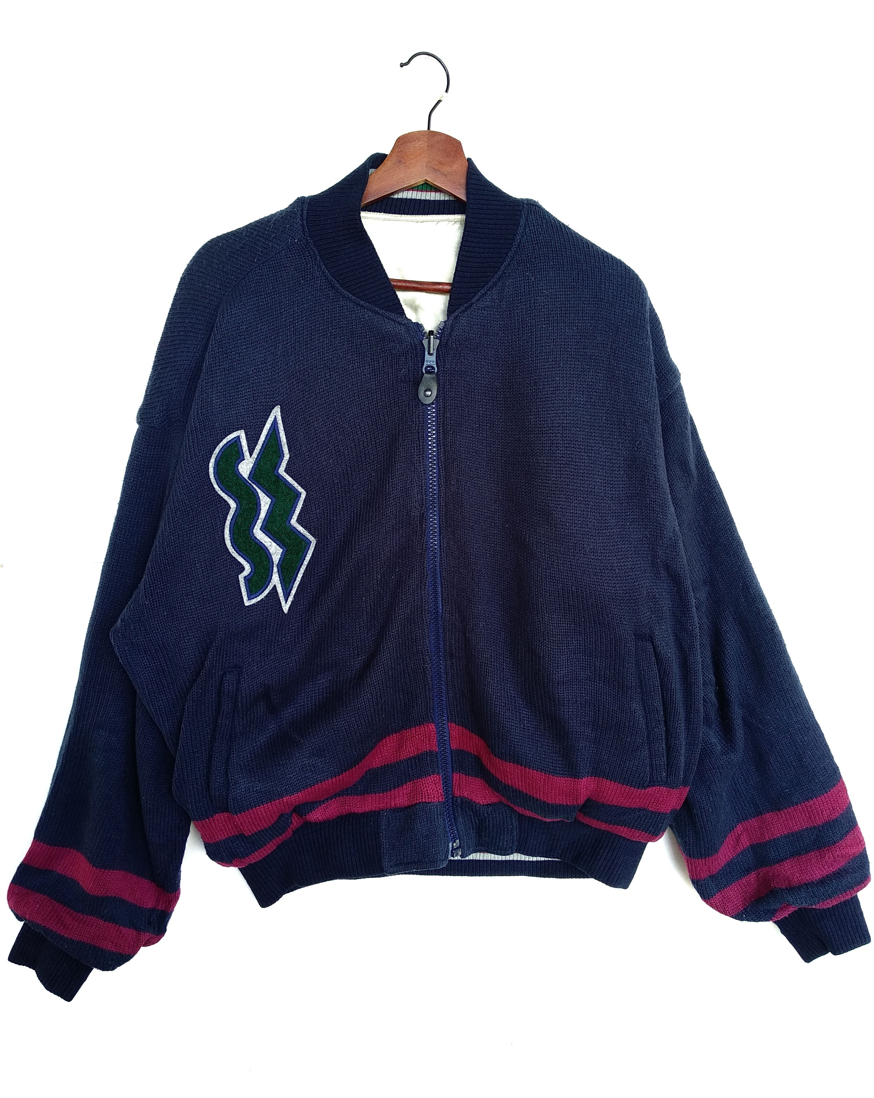 Japanese Brand Vintage Super Star Exercise Unit Riversible Jacket,Size L Size US L / EU 52-54 / 3 - 1 Thumbnail