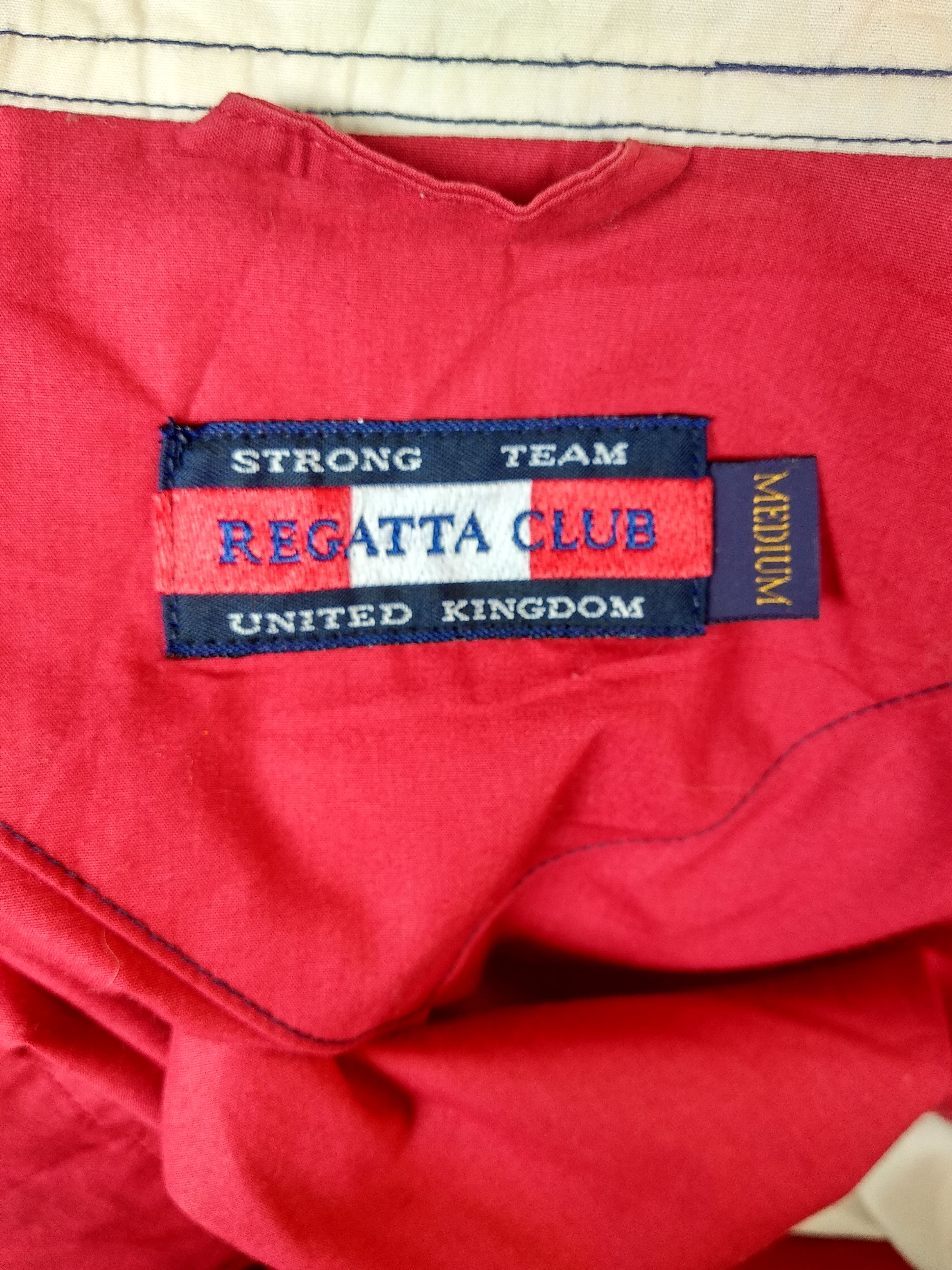 Vintage REGATTA CLUB Sportswear Windbreaker Jacket/Size M/Full Zips Size US M / EU 48-50 / 2 - 5 Thumbnail