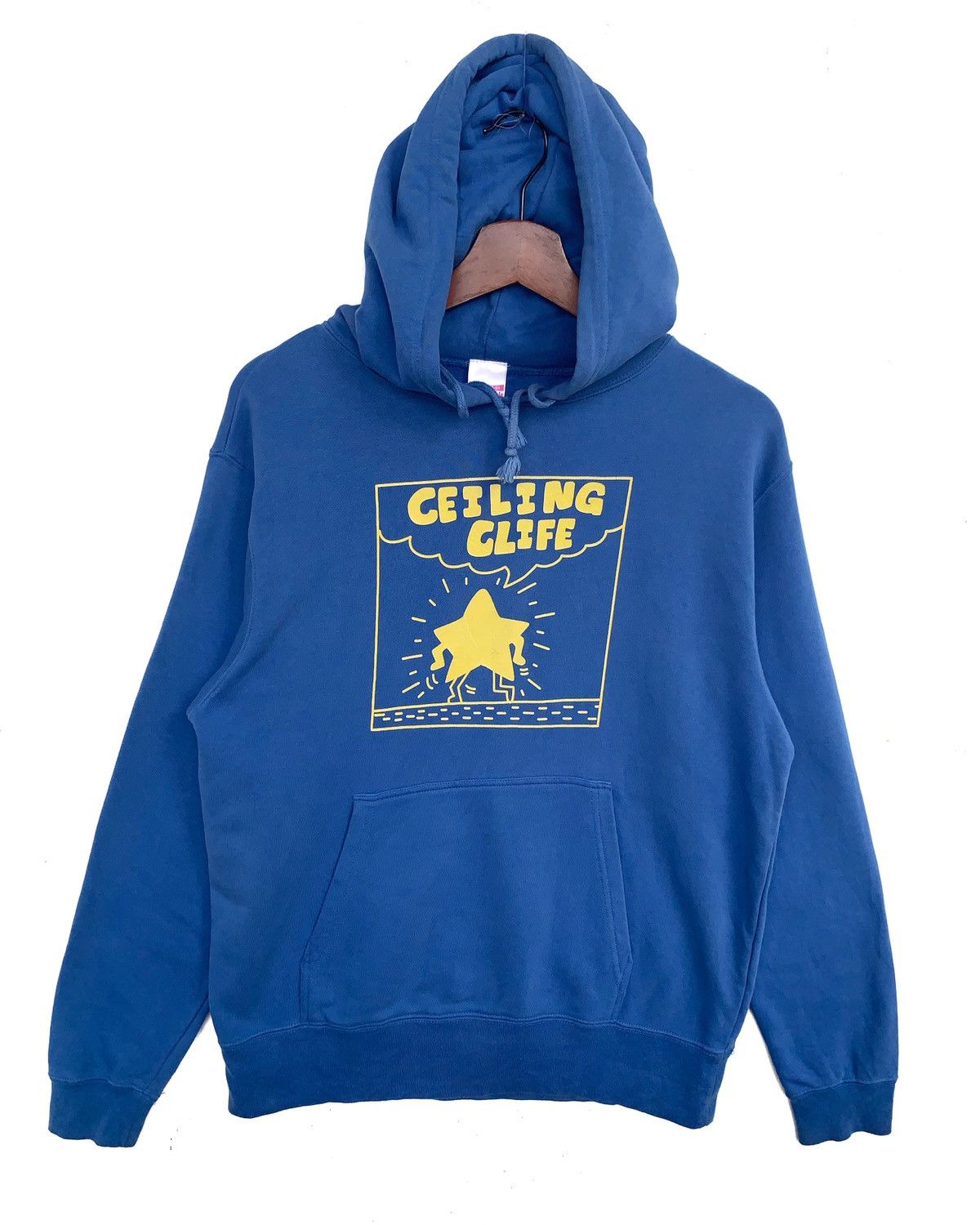 image of Art x Cartoon Network Vintage Unite Athle Ceiling Clift Hoodie/size M/blue Colour (Size Medium)