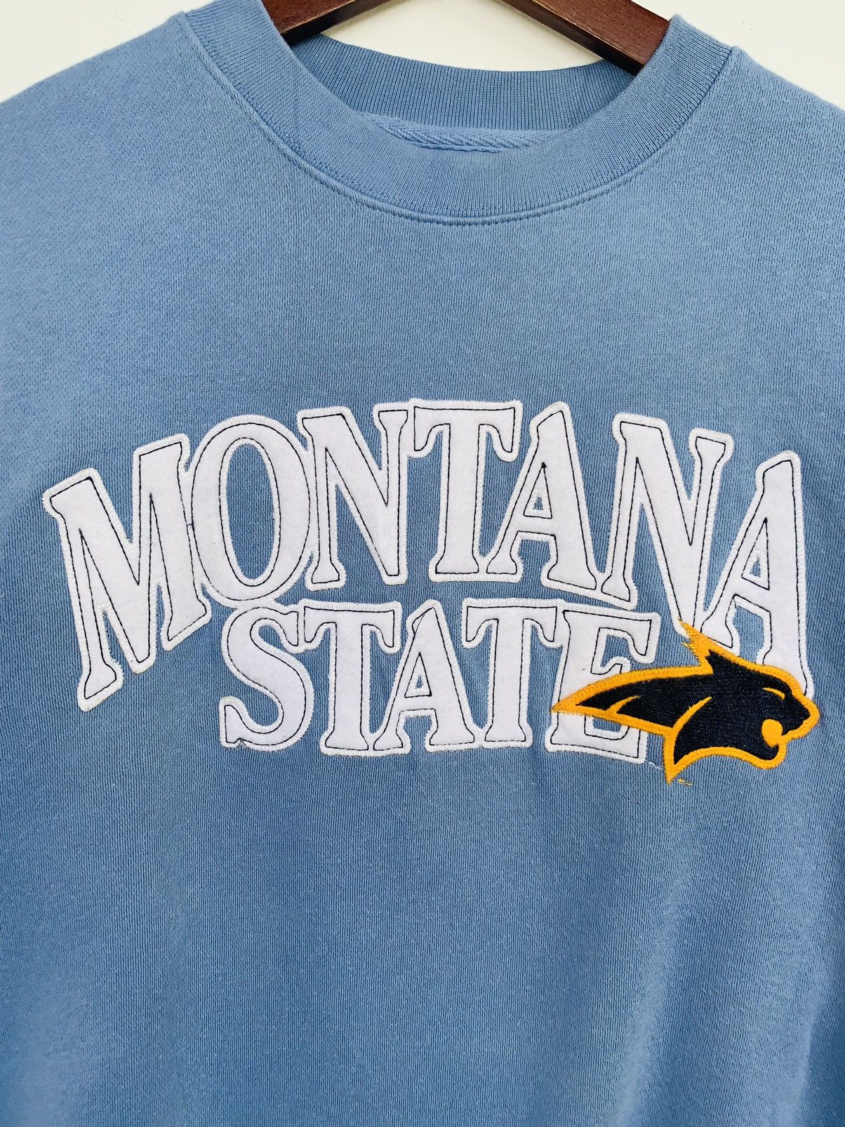 Jansport Vintage Jansports Montana States Sweatshirt/Size S/Blue Size US S / EU 44-46 / 1 - 3 Thumbnail