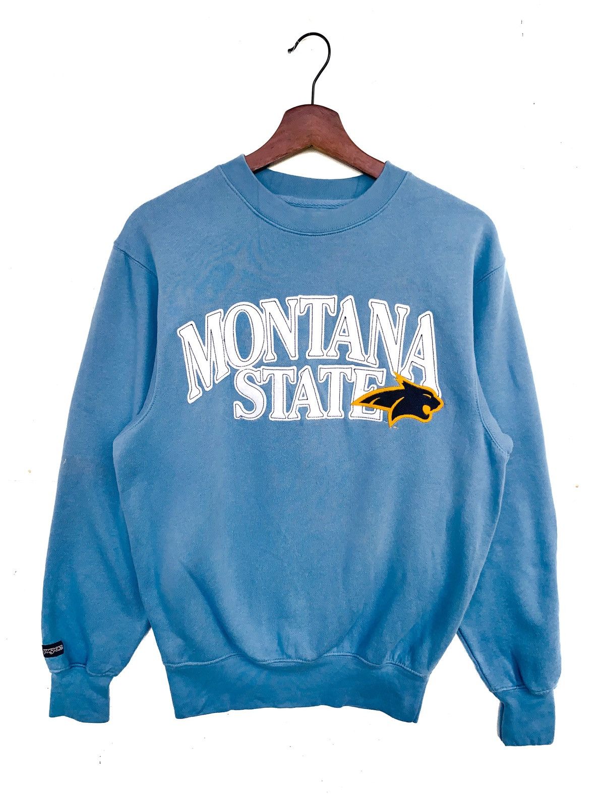 Jansport Vintage Jansports Montana States Sweatshirt/Size S/Blue Size US S / EU 44-46 / 1 - 1 Thumbnail