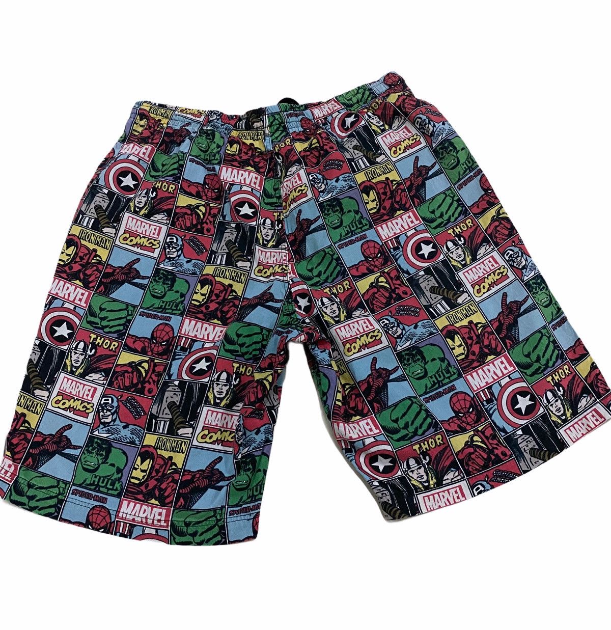 Marvel Characters Full print Hulk thor spiderman short pants