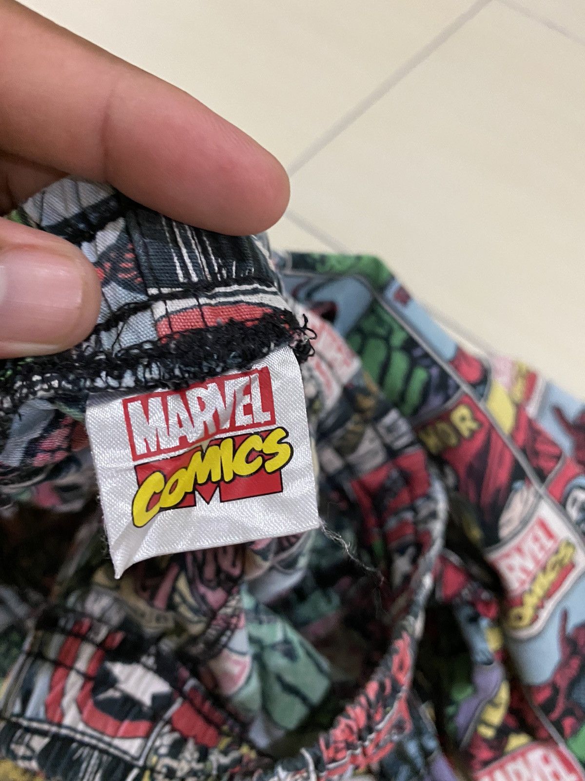 Marvel Characters Full print Hulk thor spiderman short pants
