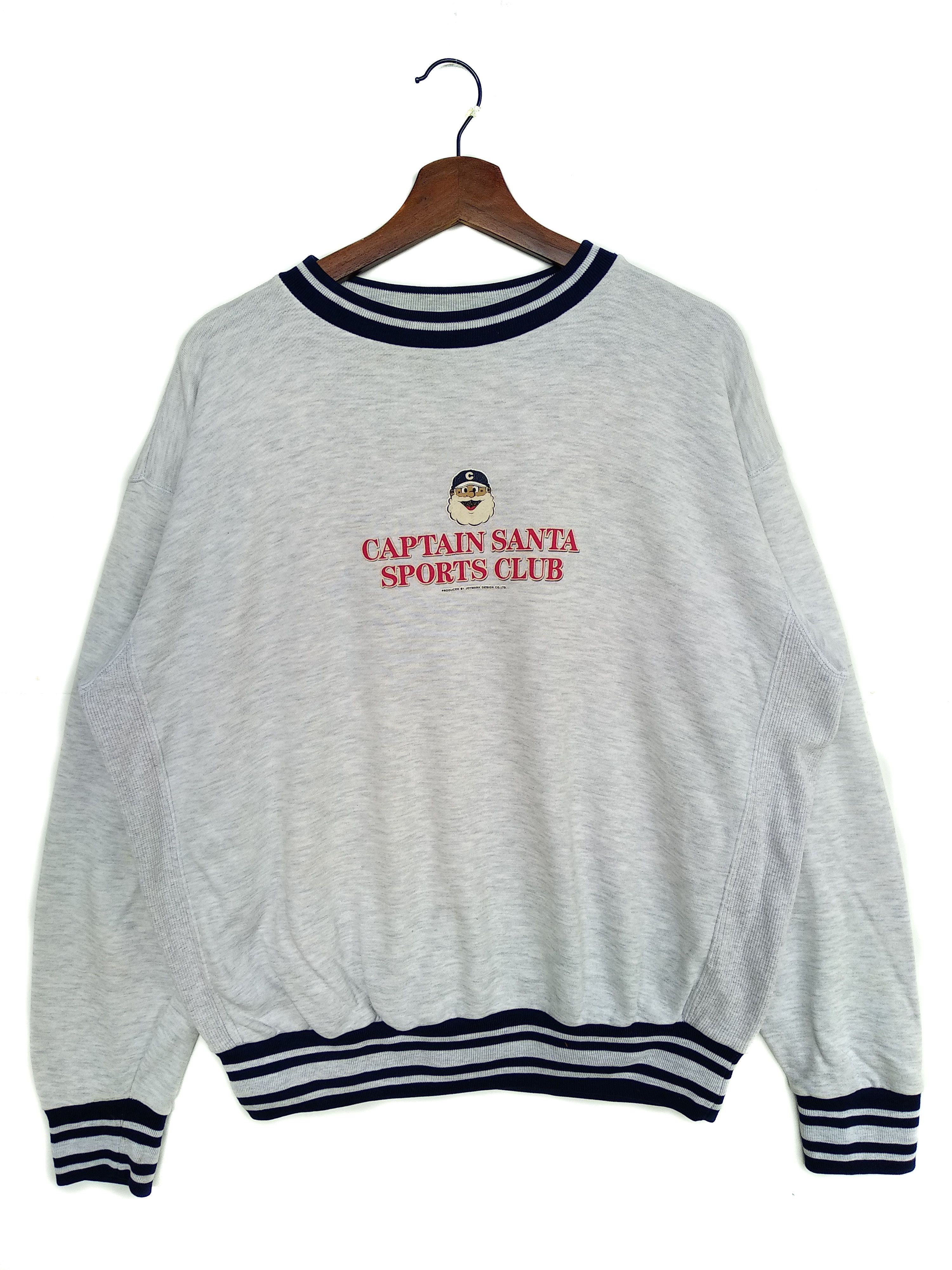 Cartoon Network Vintage Captain Santa Sweatshirt/Size L/Gray Colour Size US L / EU 52-54 / 3 - 1 Thumbnail
