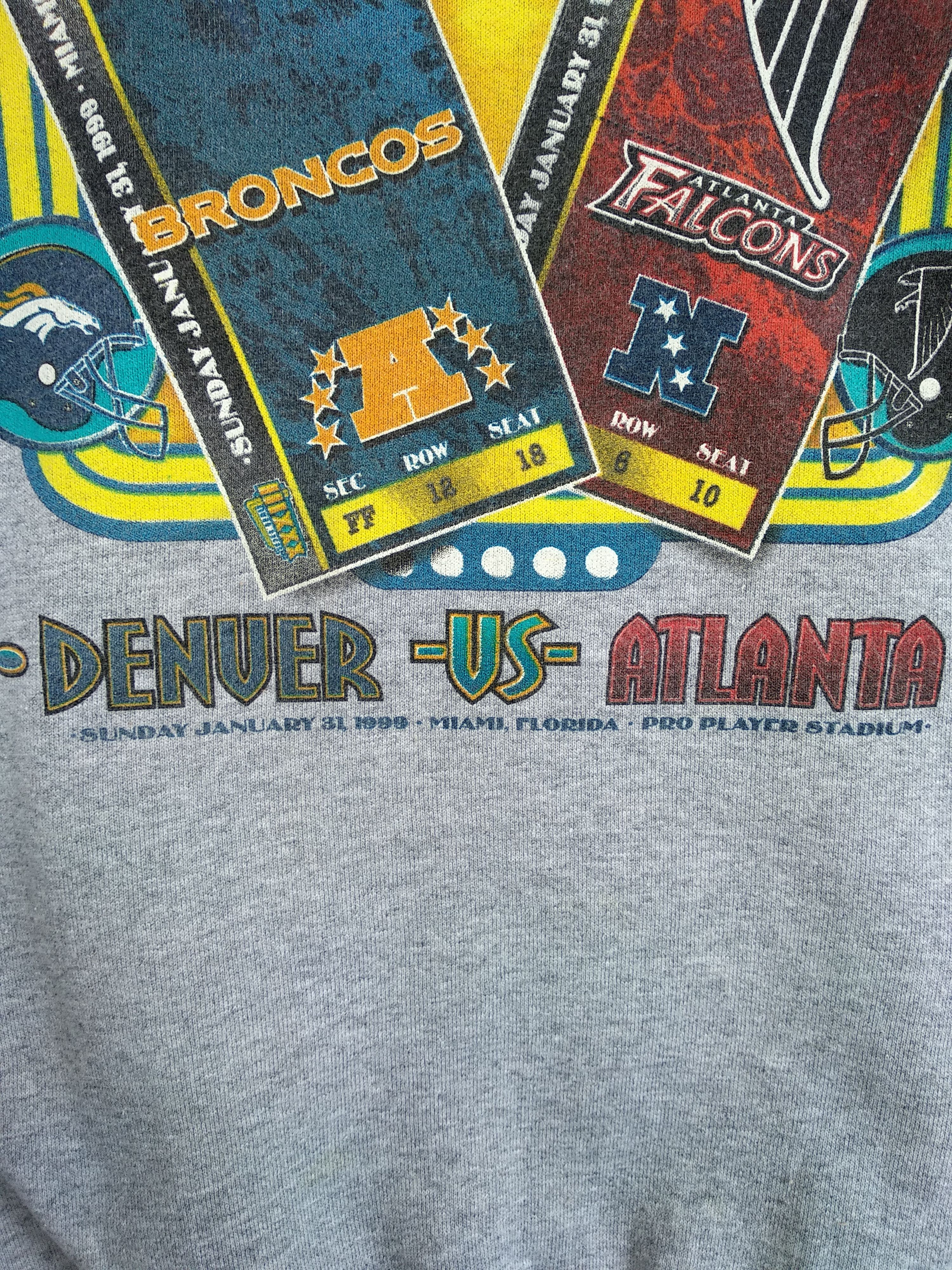 NFL Vintage Final 1999 Superbowl Broncos Vs Falcons/Size XL Size US XL / EU 56 / 4 - 4 Thumbnail