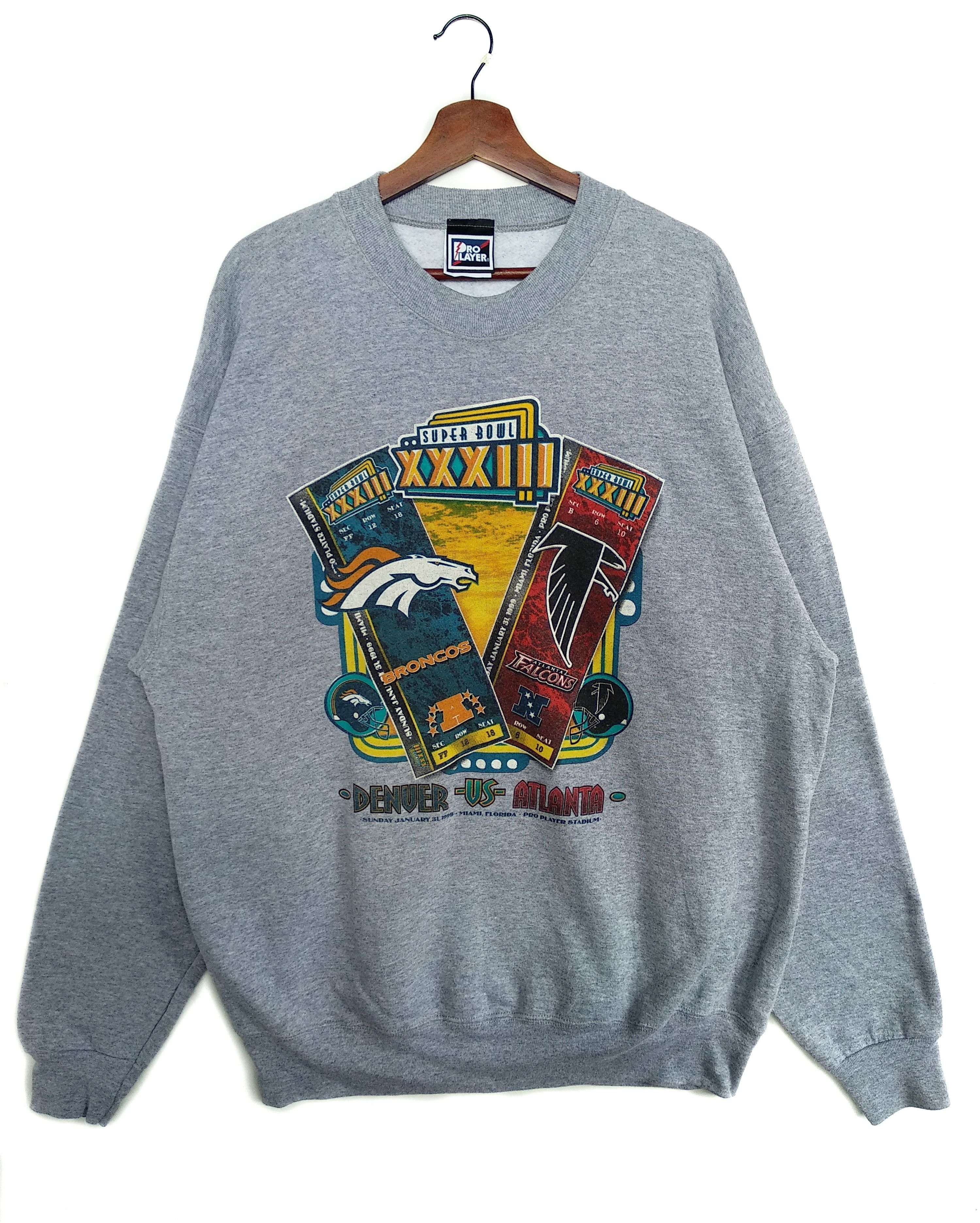 NFL Vintage Final 1999 Superbowl Broncos Vs Falcons/Size XL Size US XL / EU 56 / 4 - 1 Thumbnail