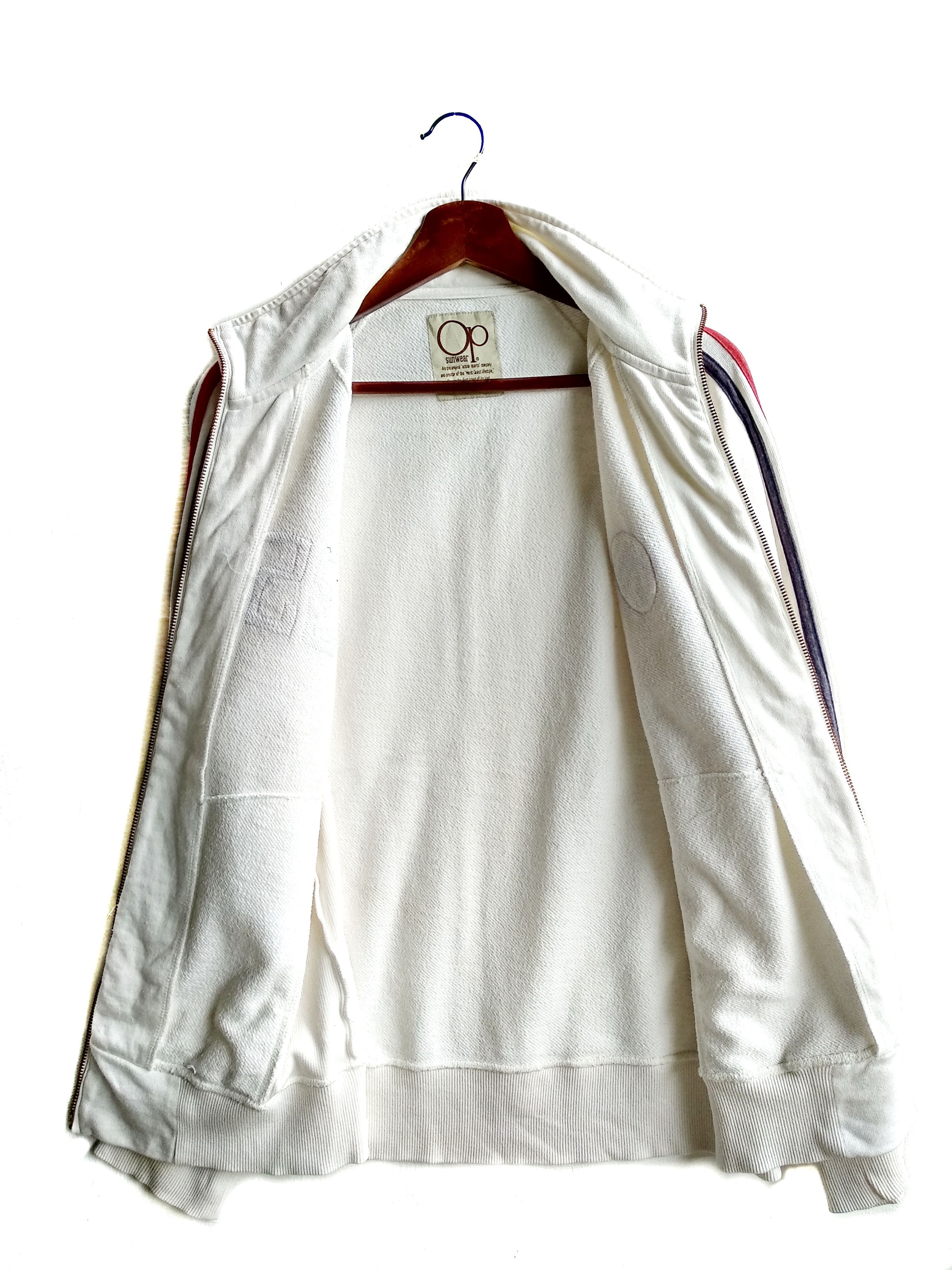 Vintage OP Sunwear Full Zips Sweater/Size M/Patch Logo Size US M / EU 48-50 / 2 - 3 Thumbnail