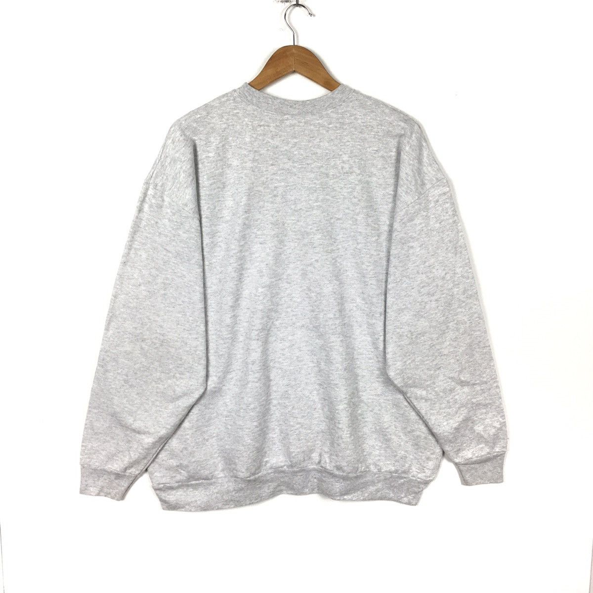 Vintage Vintage 90s ARMY BROOKLINE Inc USA Silver Sweatshirt Size US XL / EU 56 / 4 - 4 Thumbnail