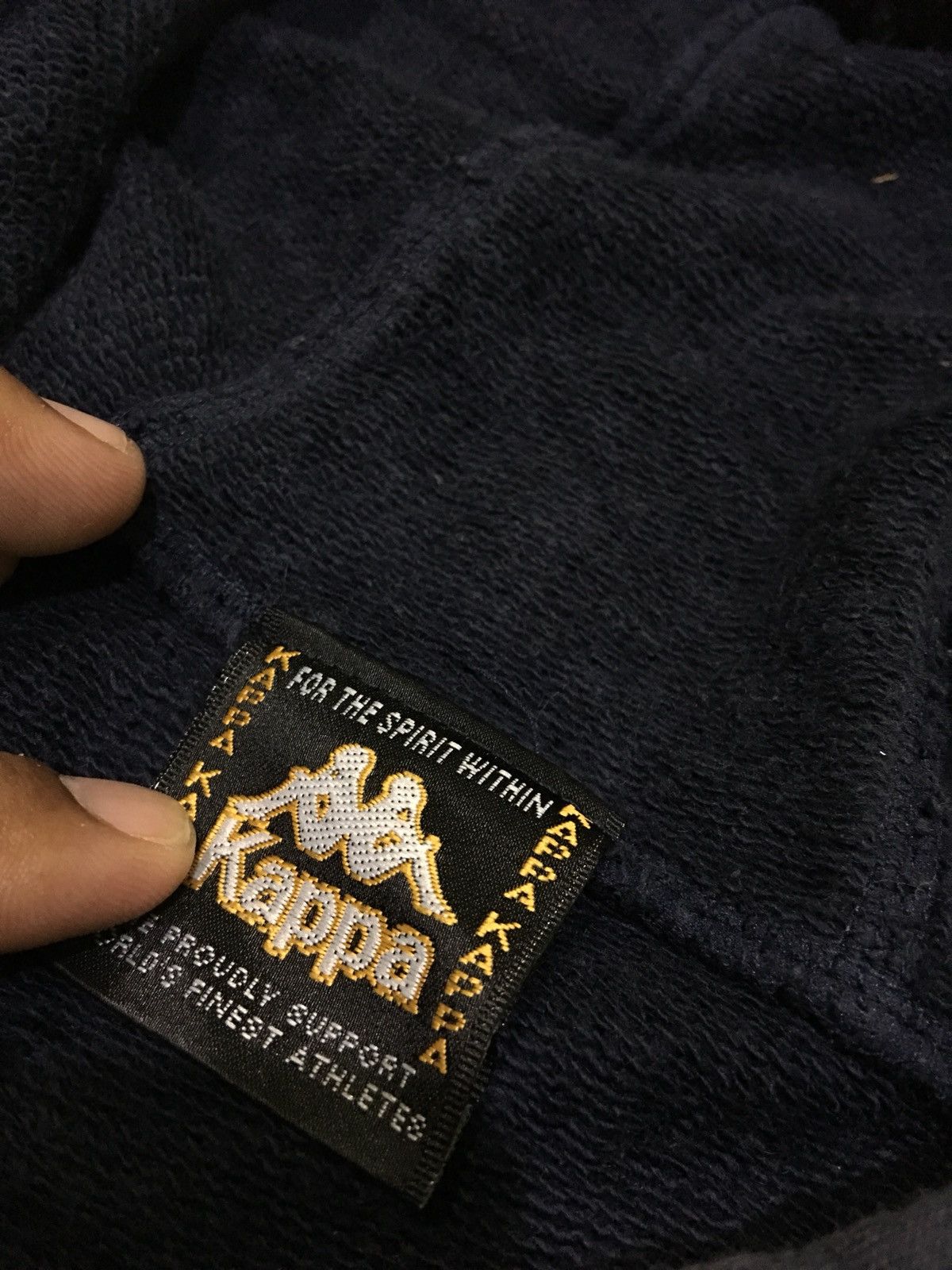 Kappa Vintage 90s KAPPA Sidetape Hoodies Streeatwear Sewatshirt Size US M / EU 48-50 / 2 - 6 Thumbnail