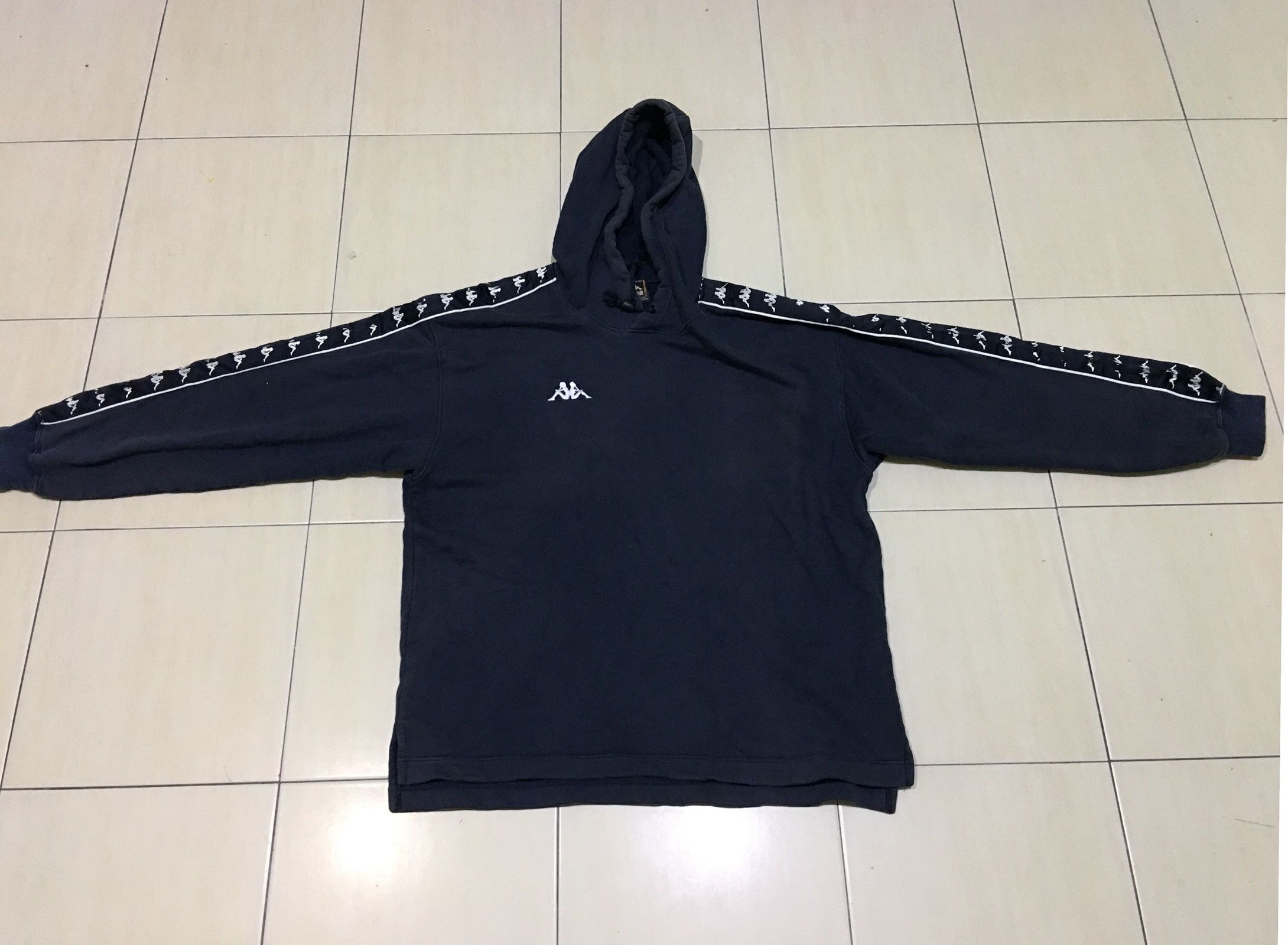 Kappa Vintage 90s KAPPA Sidetape Hoodies Streeatwear Sewatshirt Size US M / EU 48-50 / 2 - 5 Thumbnail