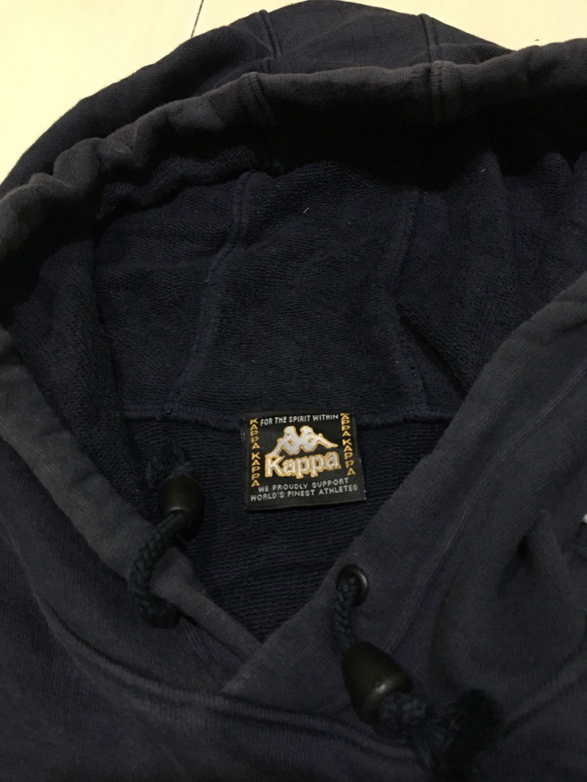 Kappa Vintage 90s KAPPA Sidetape Hoodies Streeatwear Sewatshirt Size US M / EU 48-50 / 2 - 8 Thumbnail