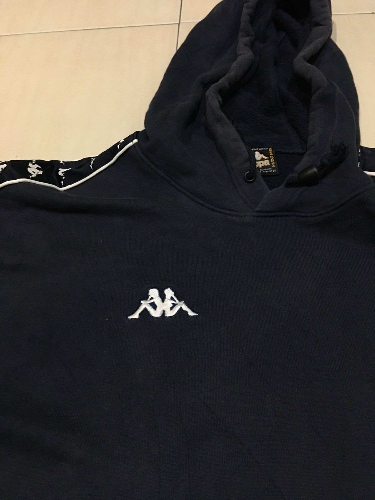 Kappa Vintage 90s KAPPA Sidetape Hoodies Streeatwear Sewatshirt Size US M / EU 48-50 / 2 - 4 Thumbnail