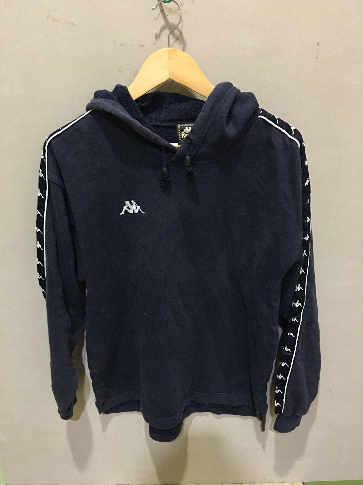 Kappa Vintage 90s KAPPA Sidetape Hoodies Streeatwear Sewatshirt Size US M / EU 48-50 / 2 - 1 Thumbnail