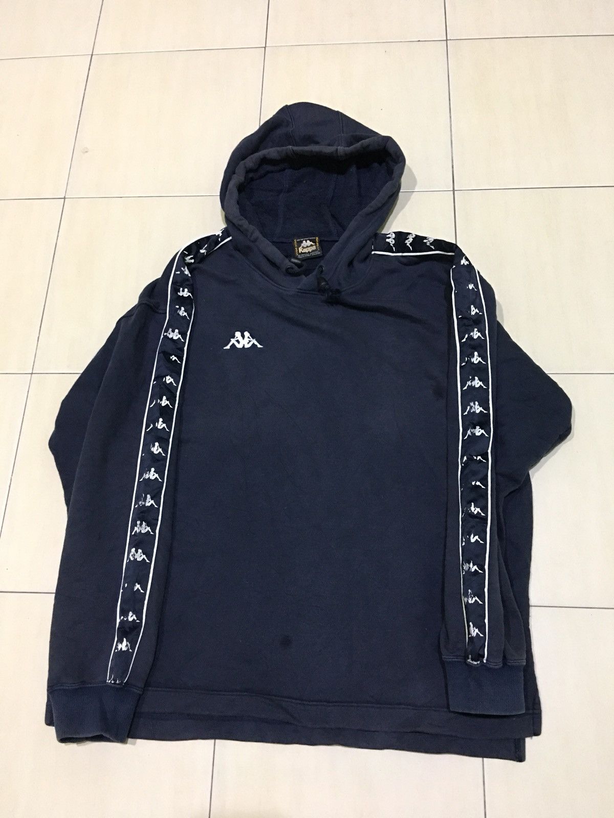 Kappa Vintage 90s KAPPA Sidetape Hoodies Streeatwear Sewatshirt Size US M / EU 48-50 / 2 - 3 Thumbnail